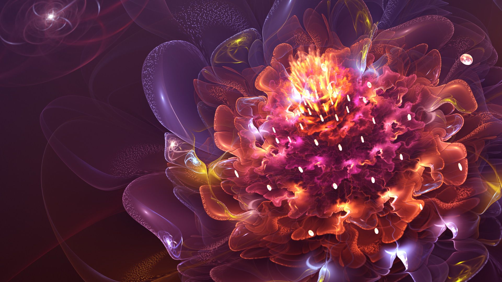 3D Abstract Flower Wallpapers