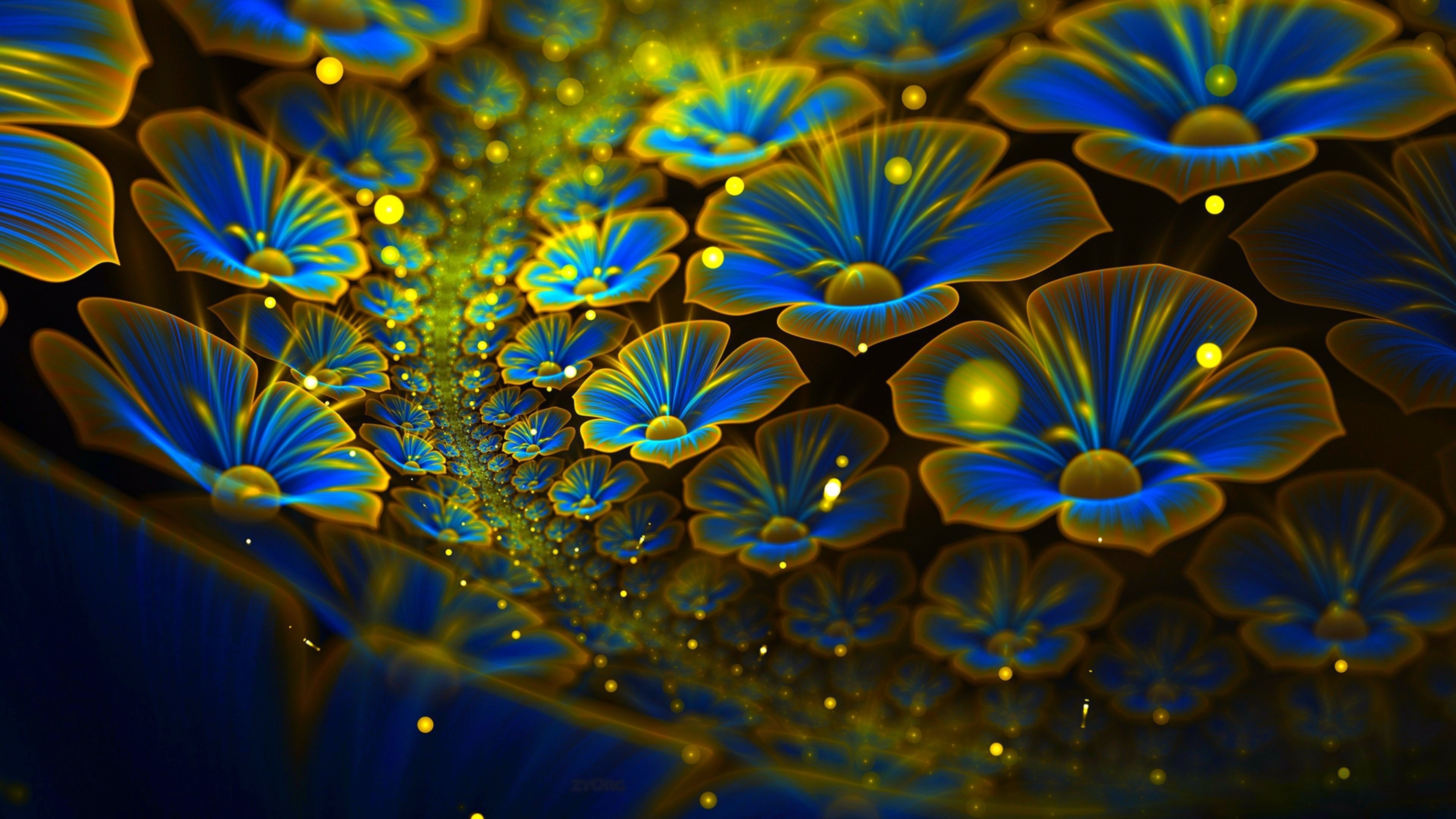 3D Abstract Flower Wallpapers