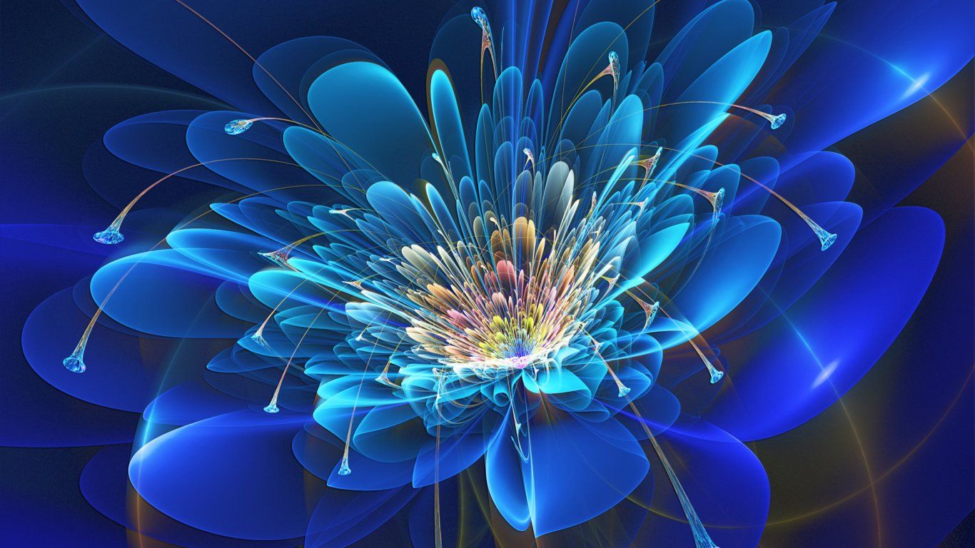 3D Abstract Flower Wallpapers