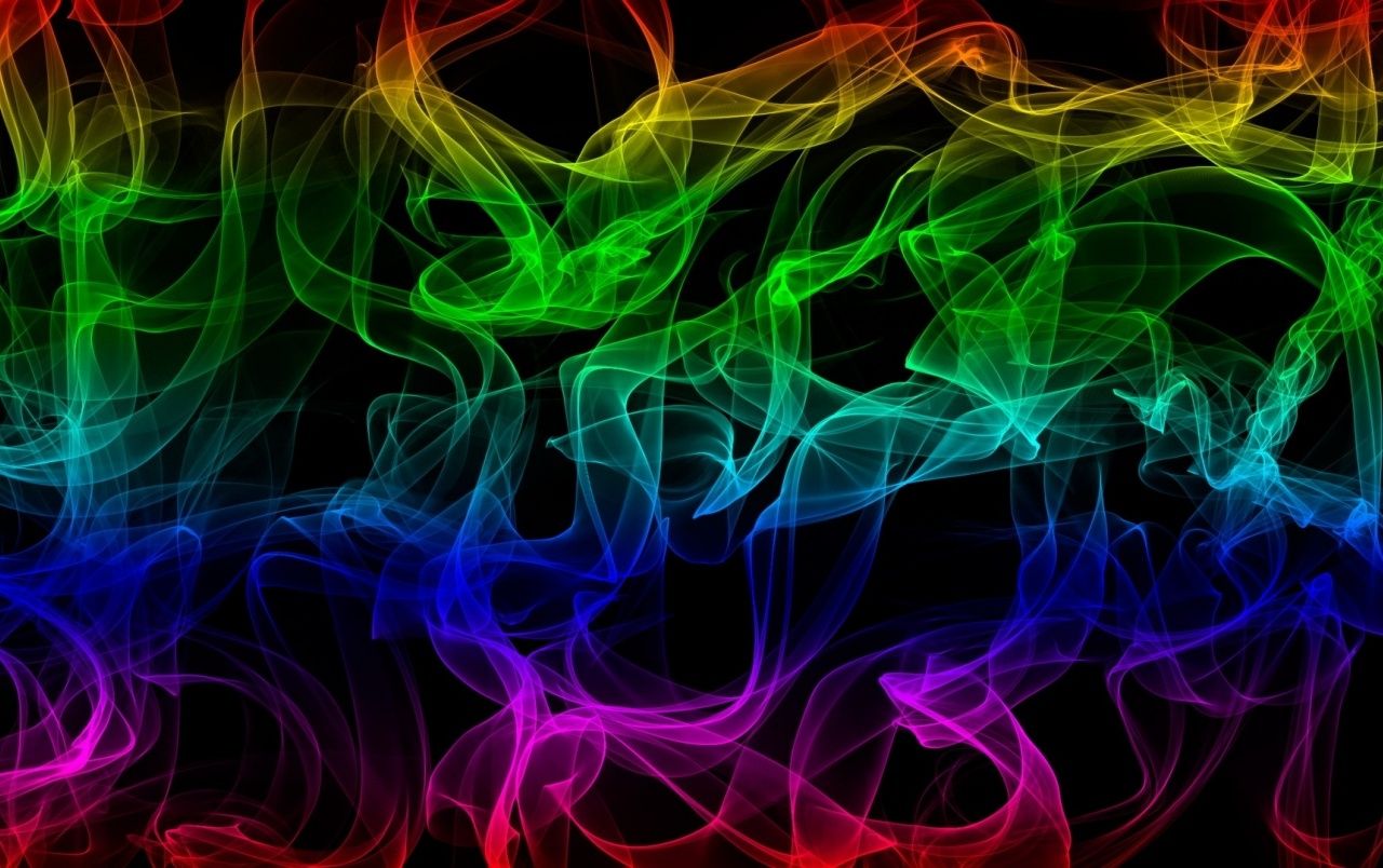 3D Abstract Rainbow Backgrounds