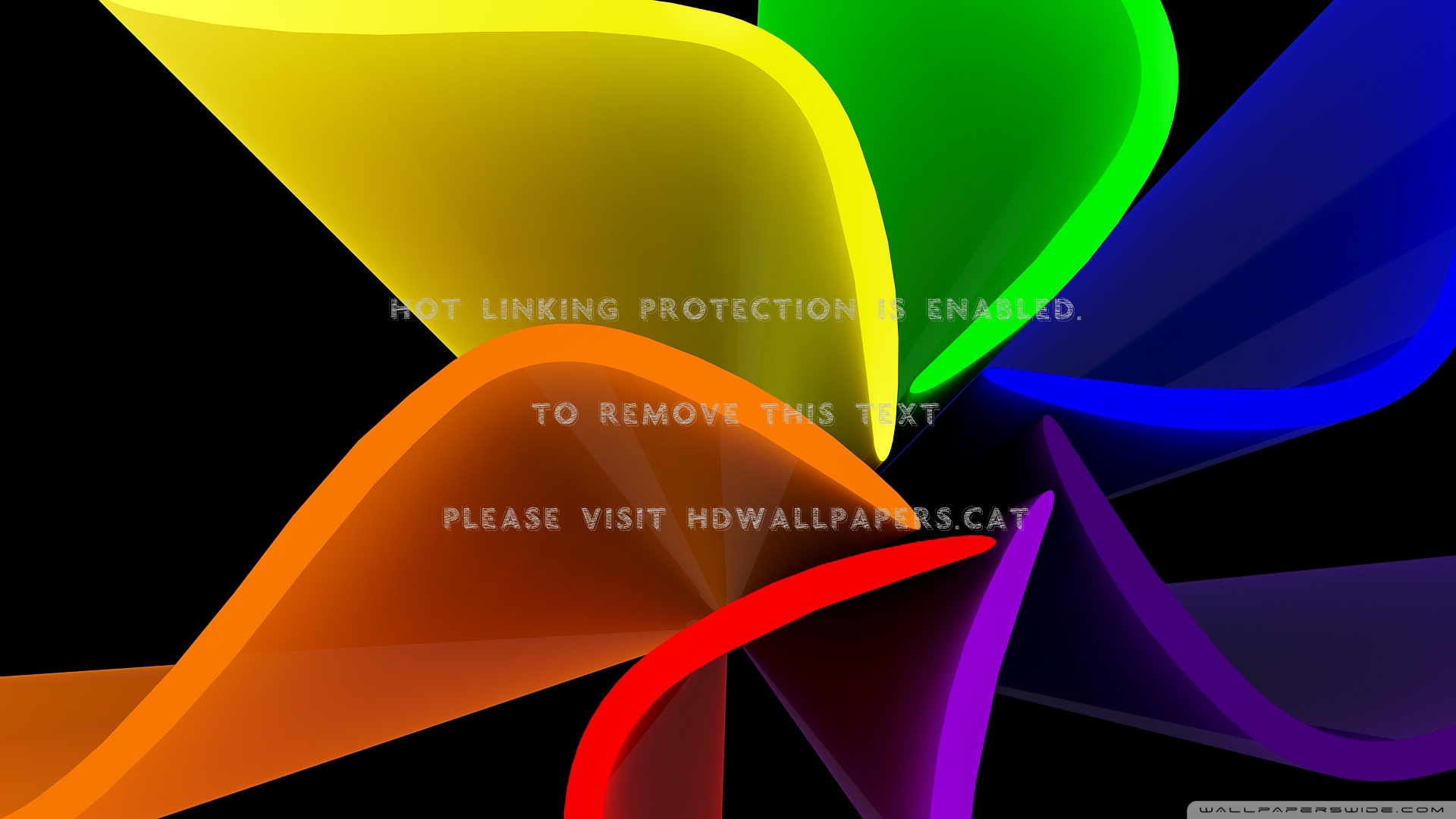 3D Abstract Rainbow Backgrounds