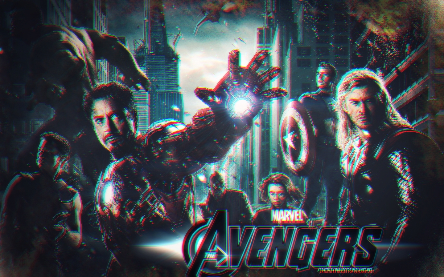 3D Avengers Wallpapers