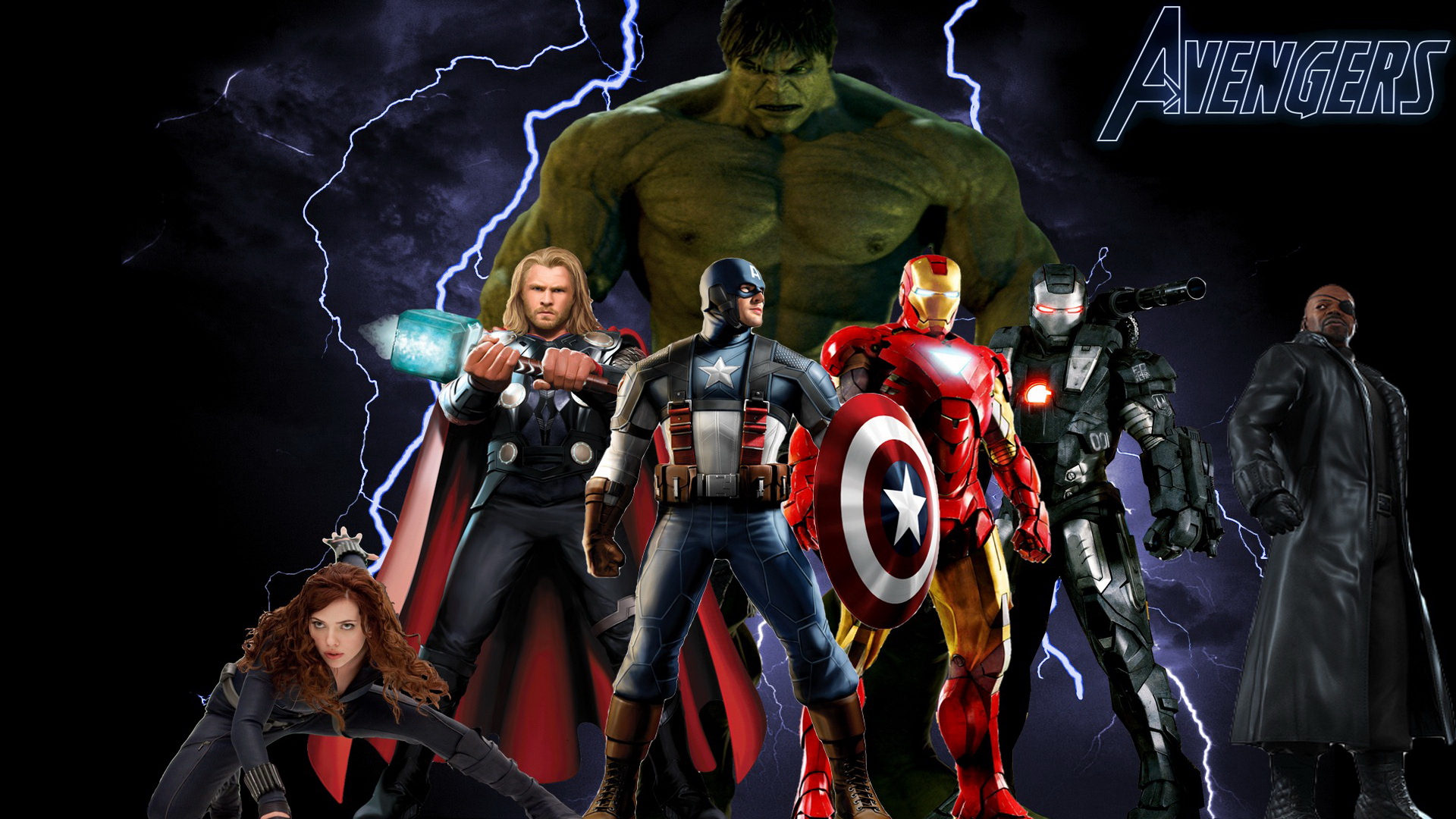 3D Avengers Wallpapers