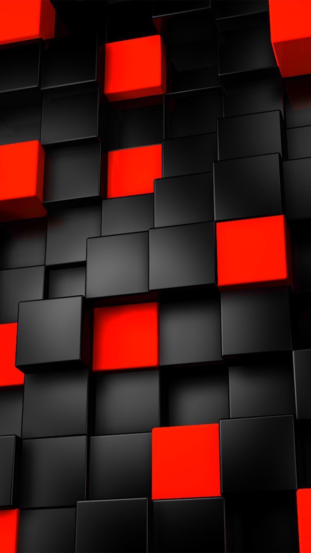 3D Black Red Wallpapers