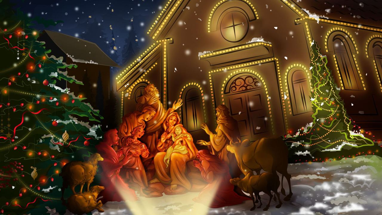 3D Christmas Backgrounds