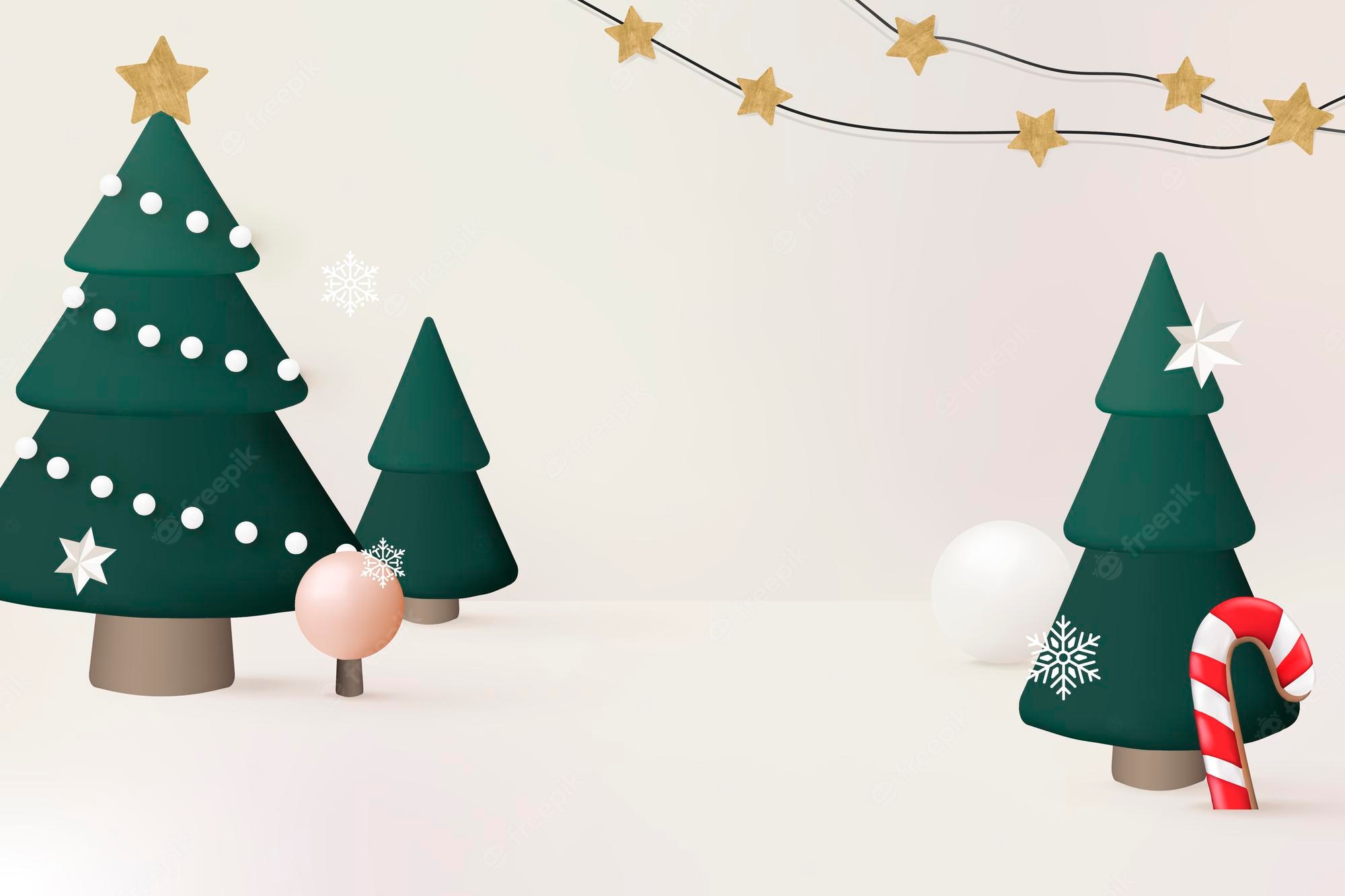 3D Christmas Backgrounds