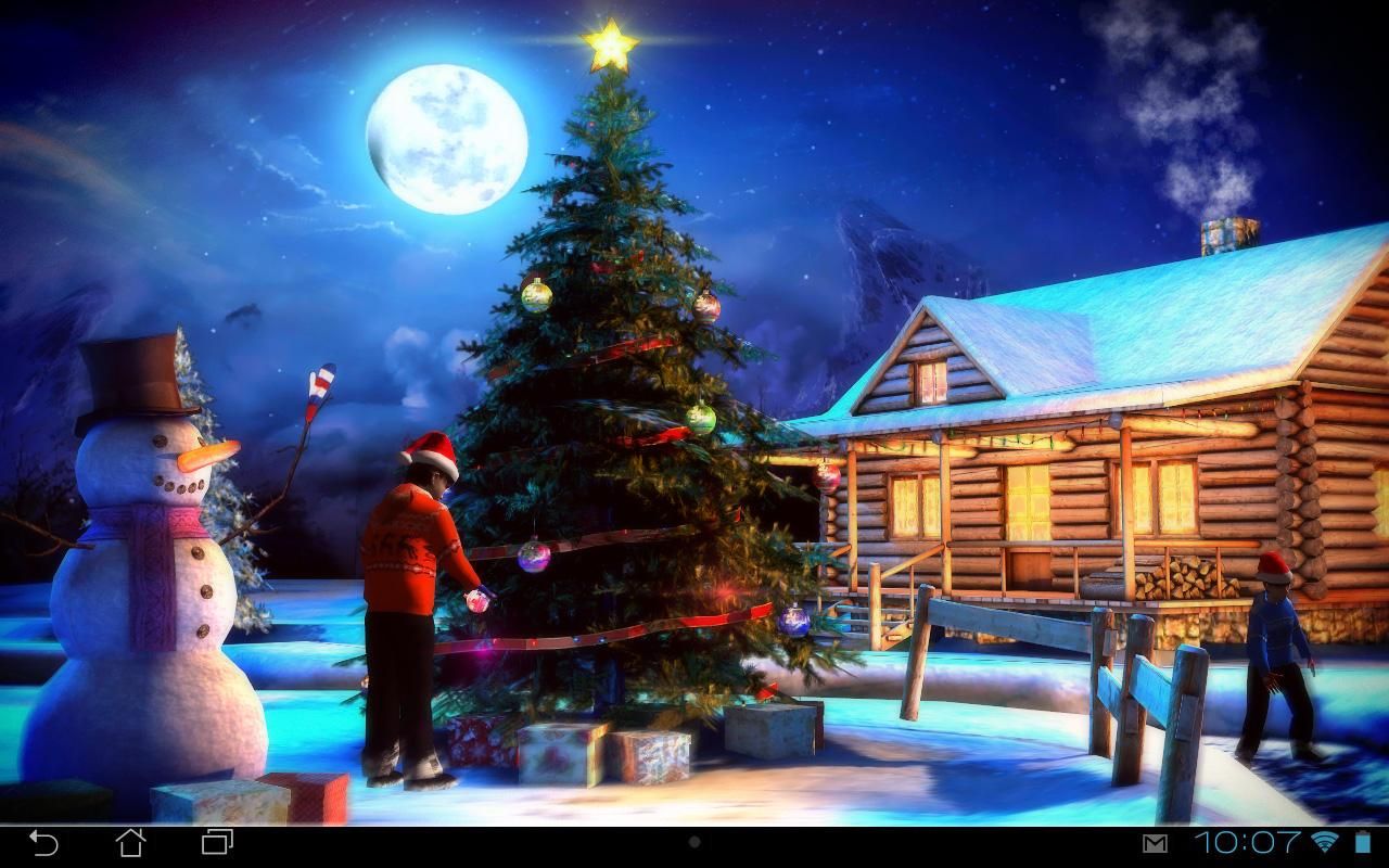 3D Christmas Backgrounds