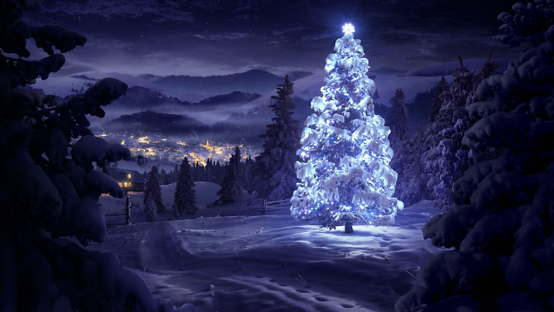 3D Christmas Backgrounds