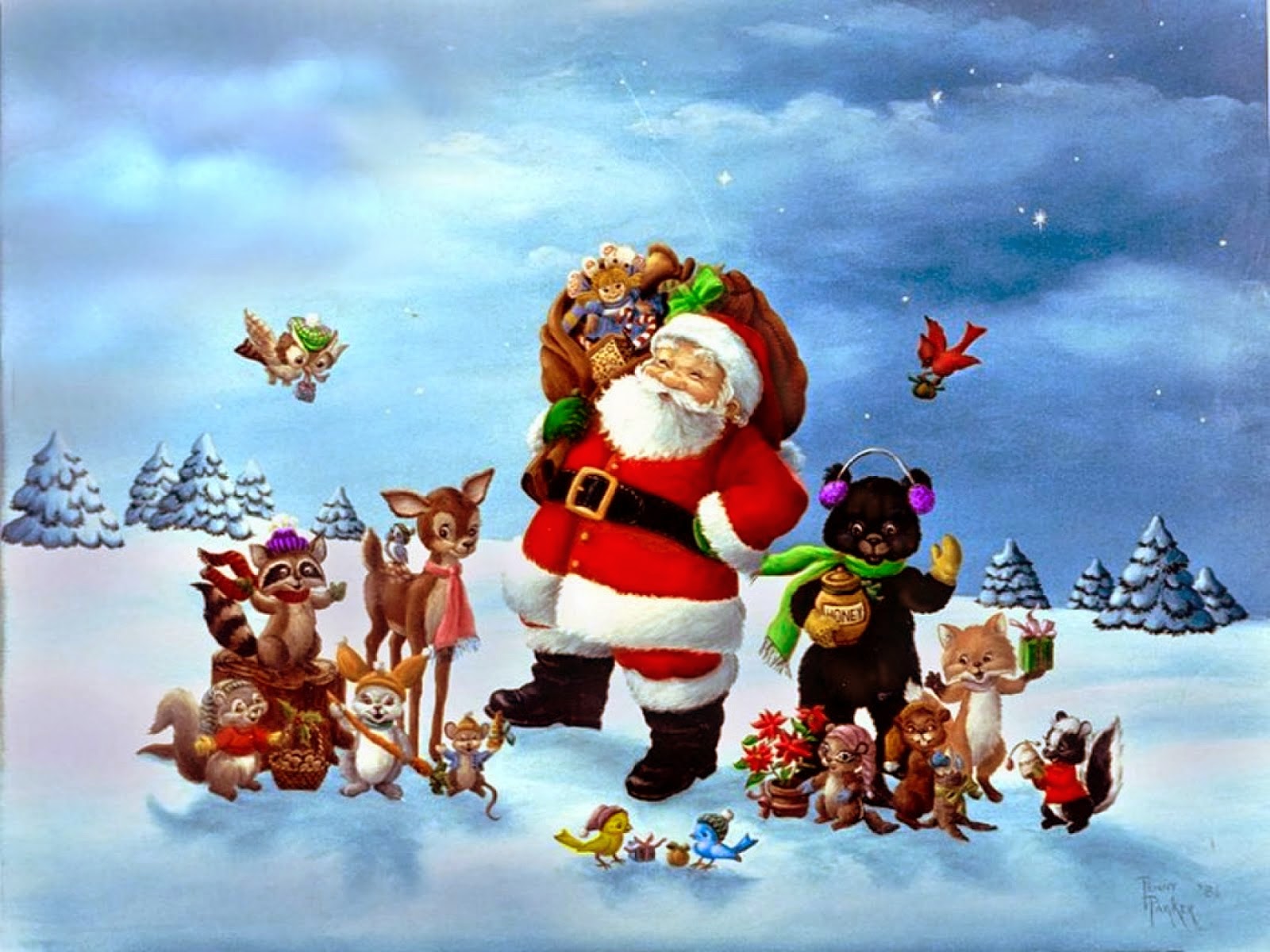 3D Christmas Wallpapers