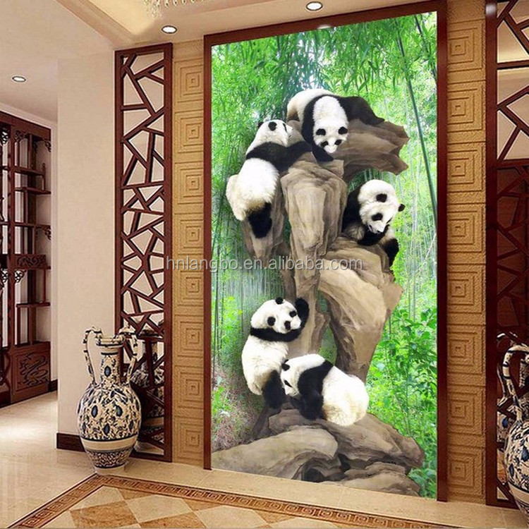 3D Cute Panda Wallpapers