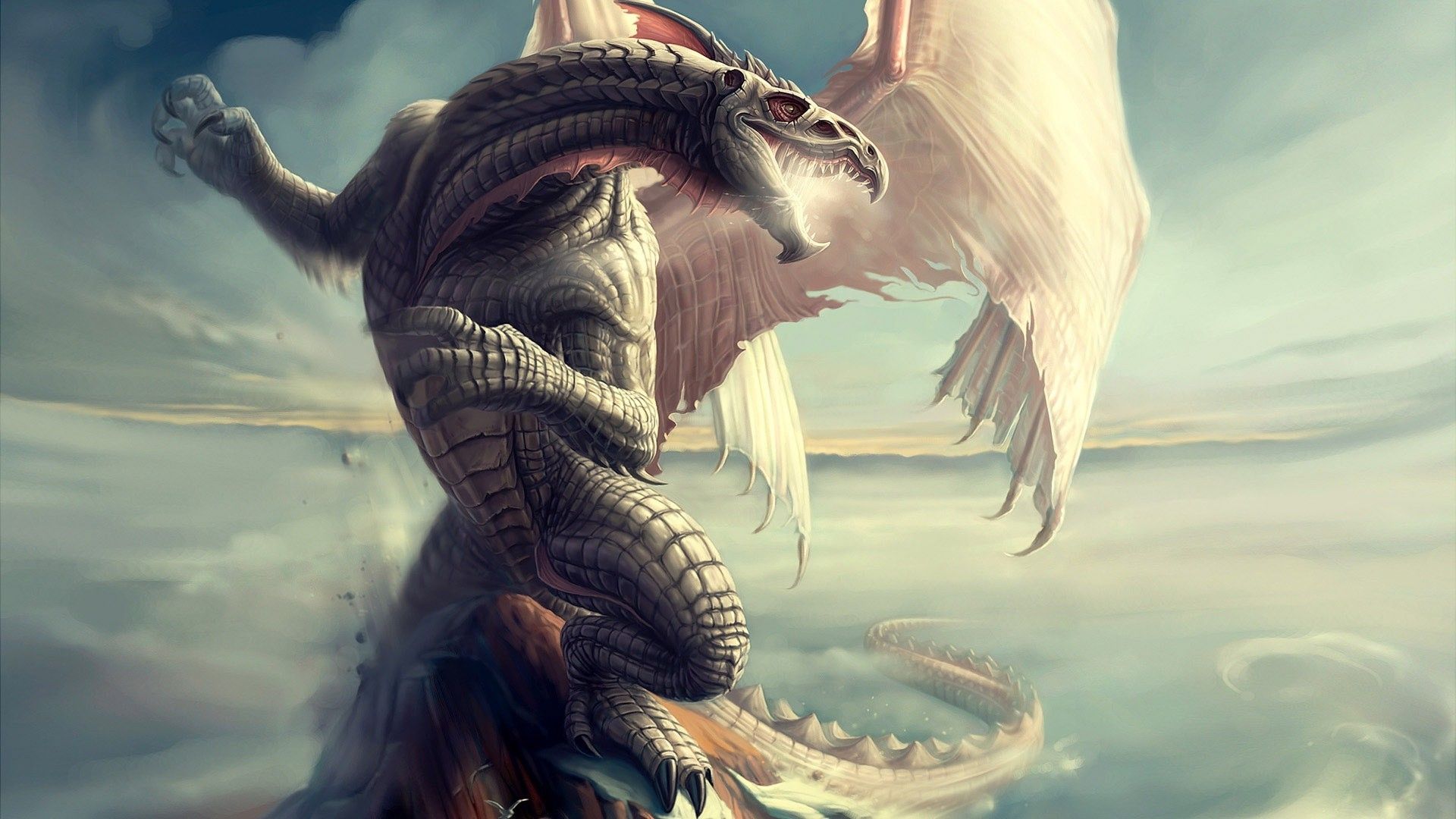 3D Dragon Iphone Wallpapers