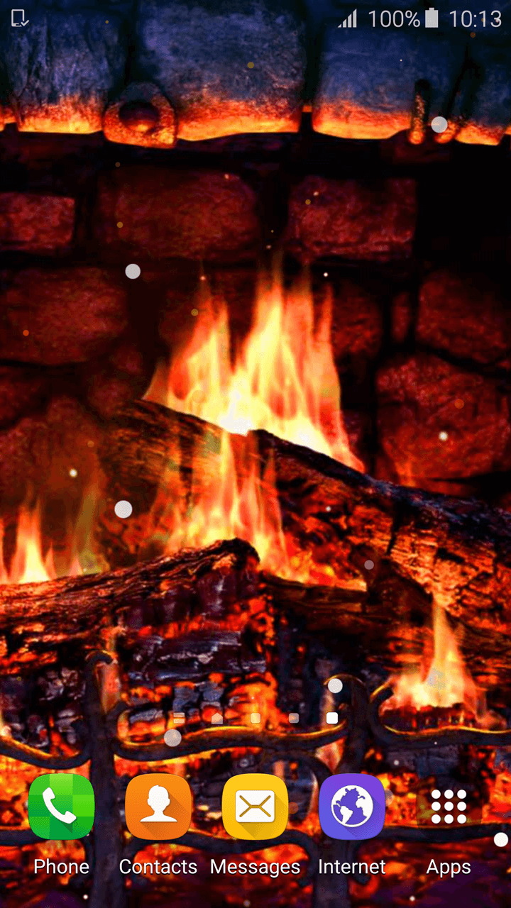 3D Fireplace Wallpapers