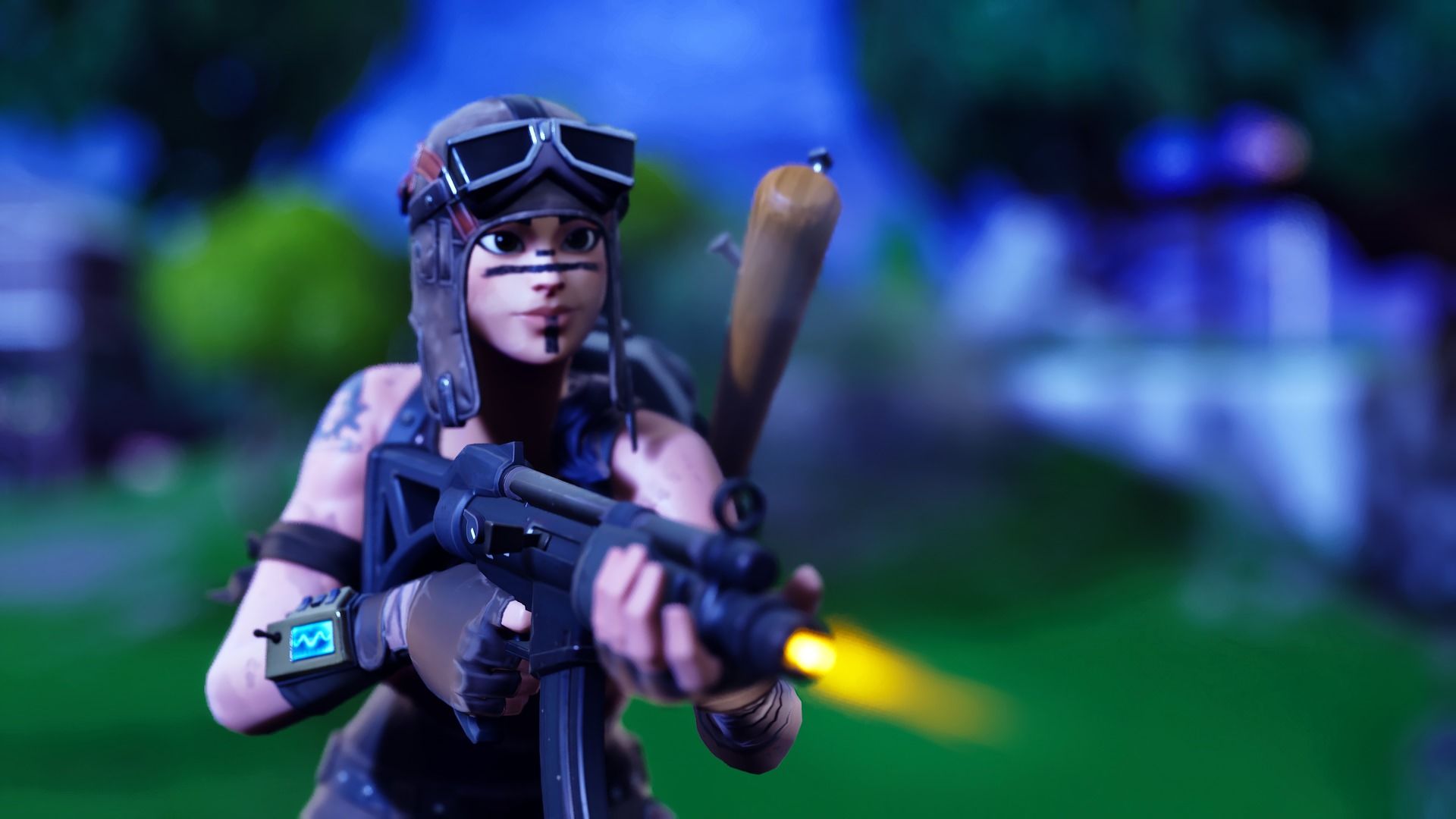 3D Fortnite Background