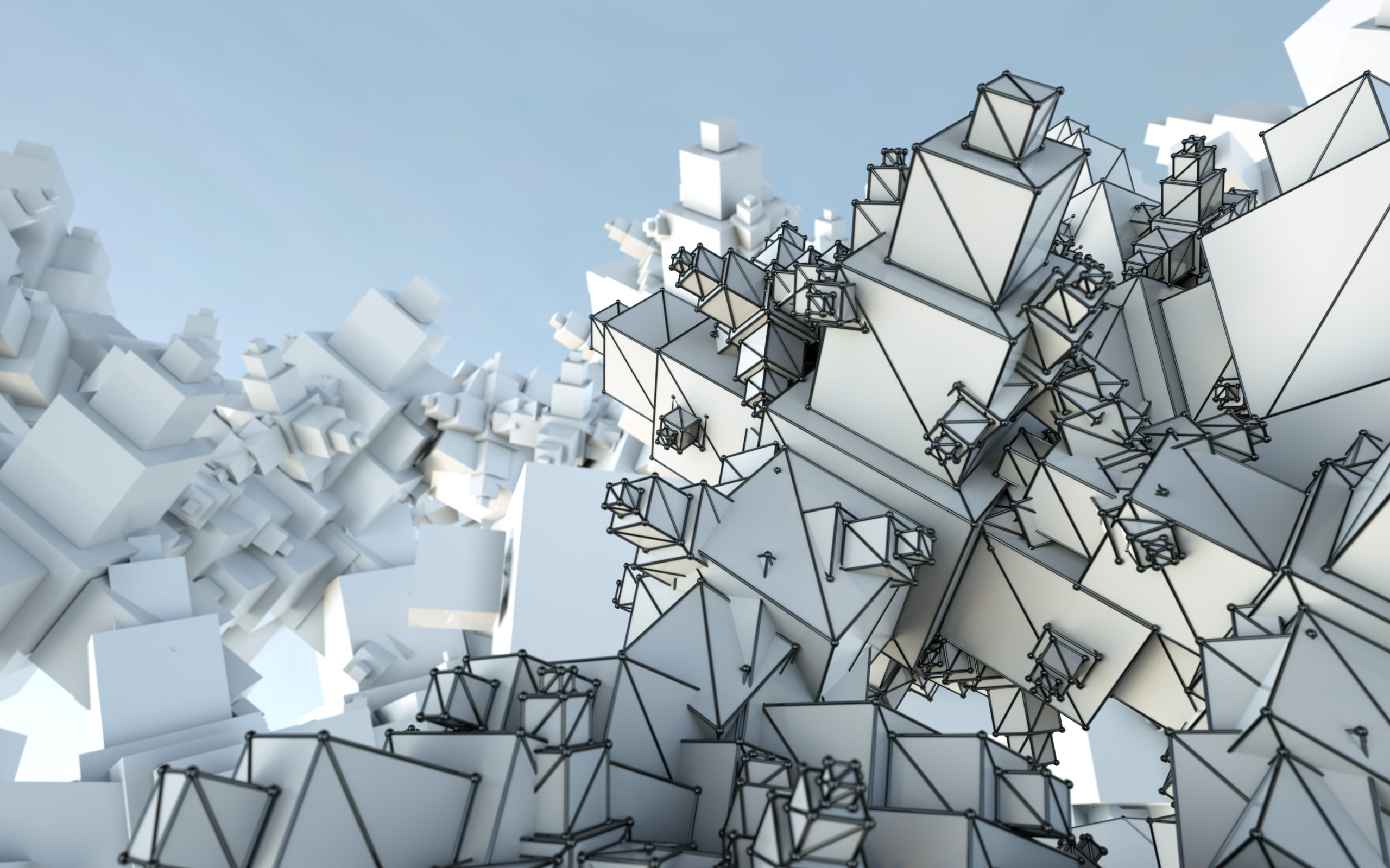 3D Fractal Desktop Wallpapers