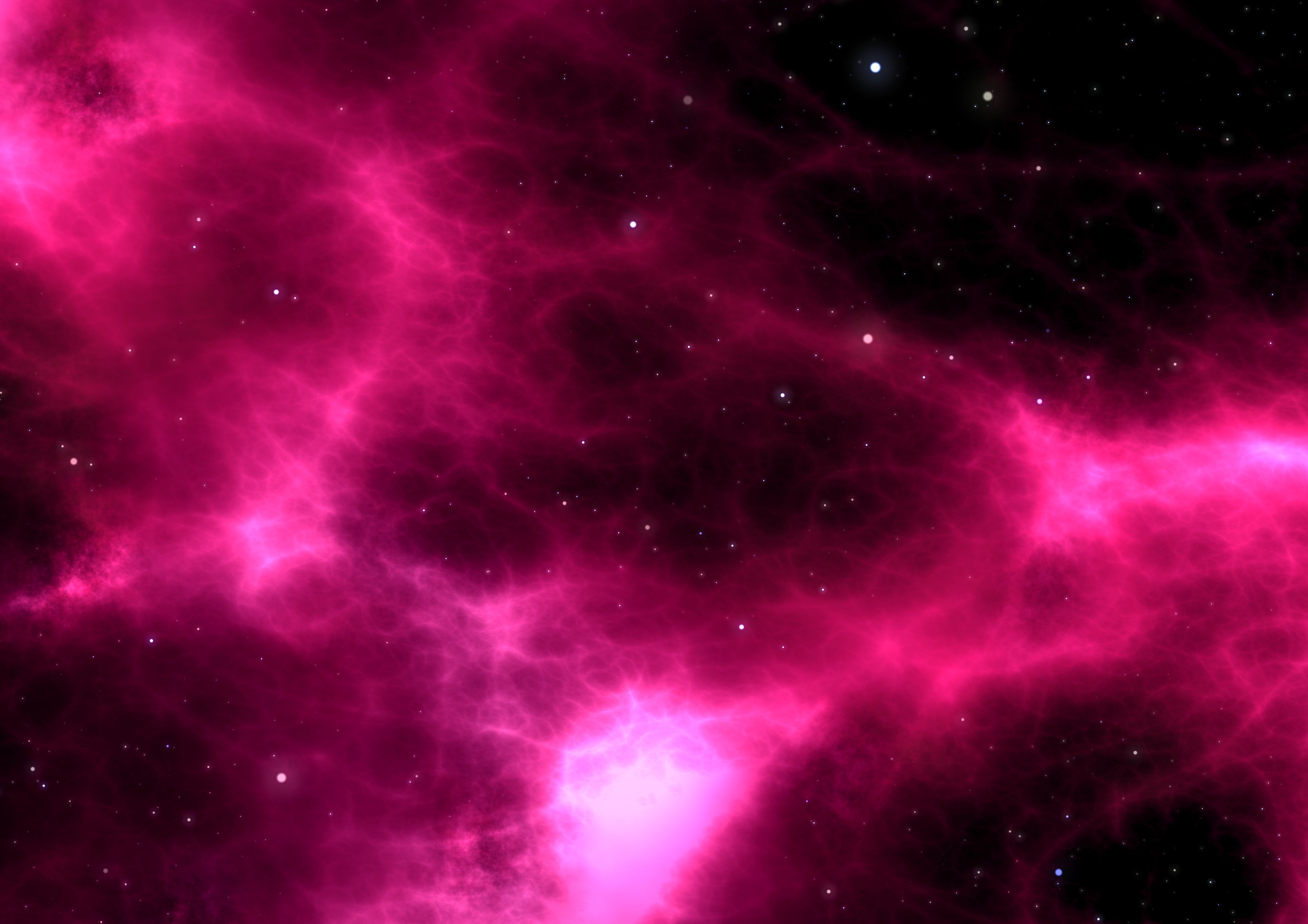 3D Galaxy Pink Wallpapers