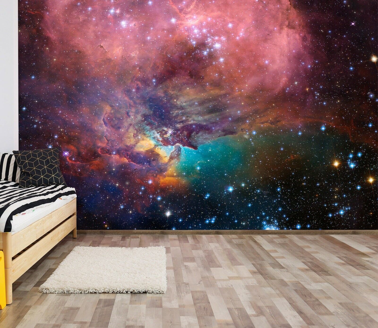 3D Galaxy Pink Wallpapers