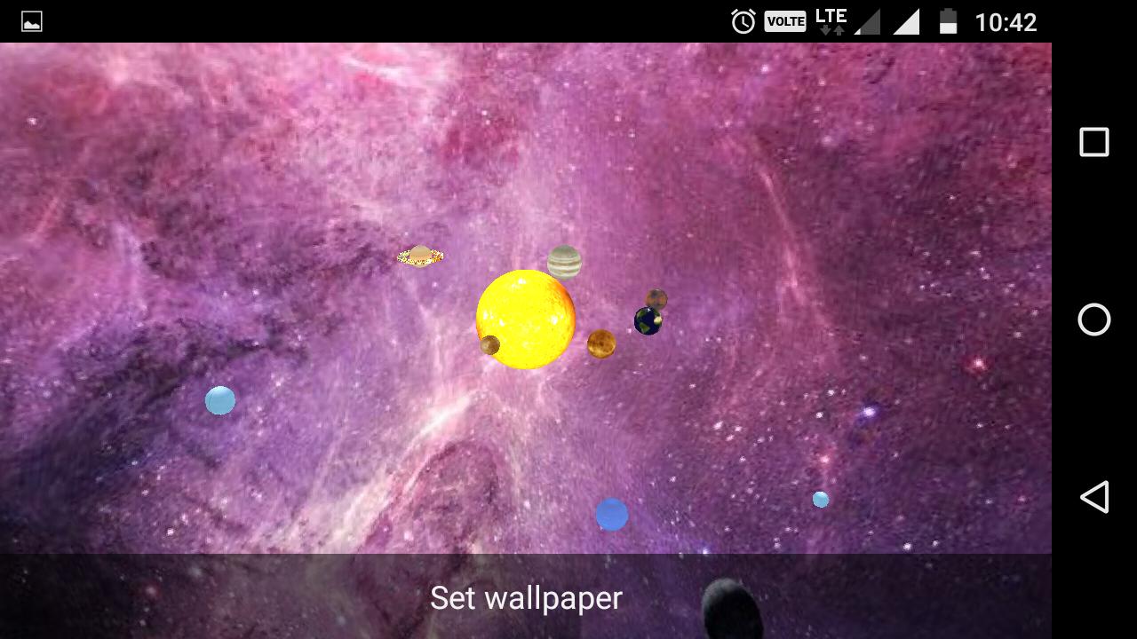 3D Galaxy Pink Wallpapers