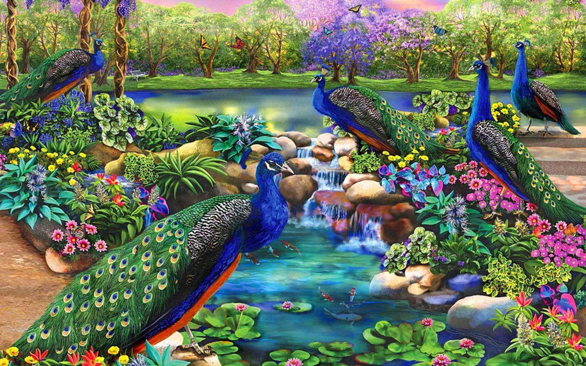 3D Garden Wallpapers