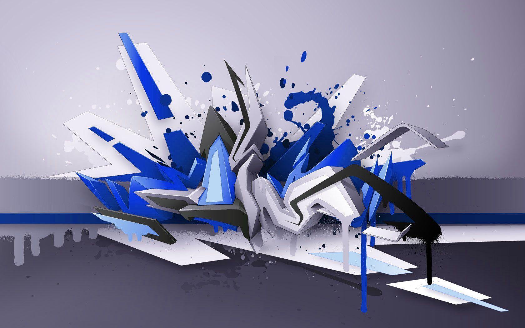 3D Graffiti Art Wallpapers