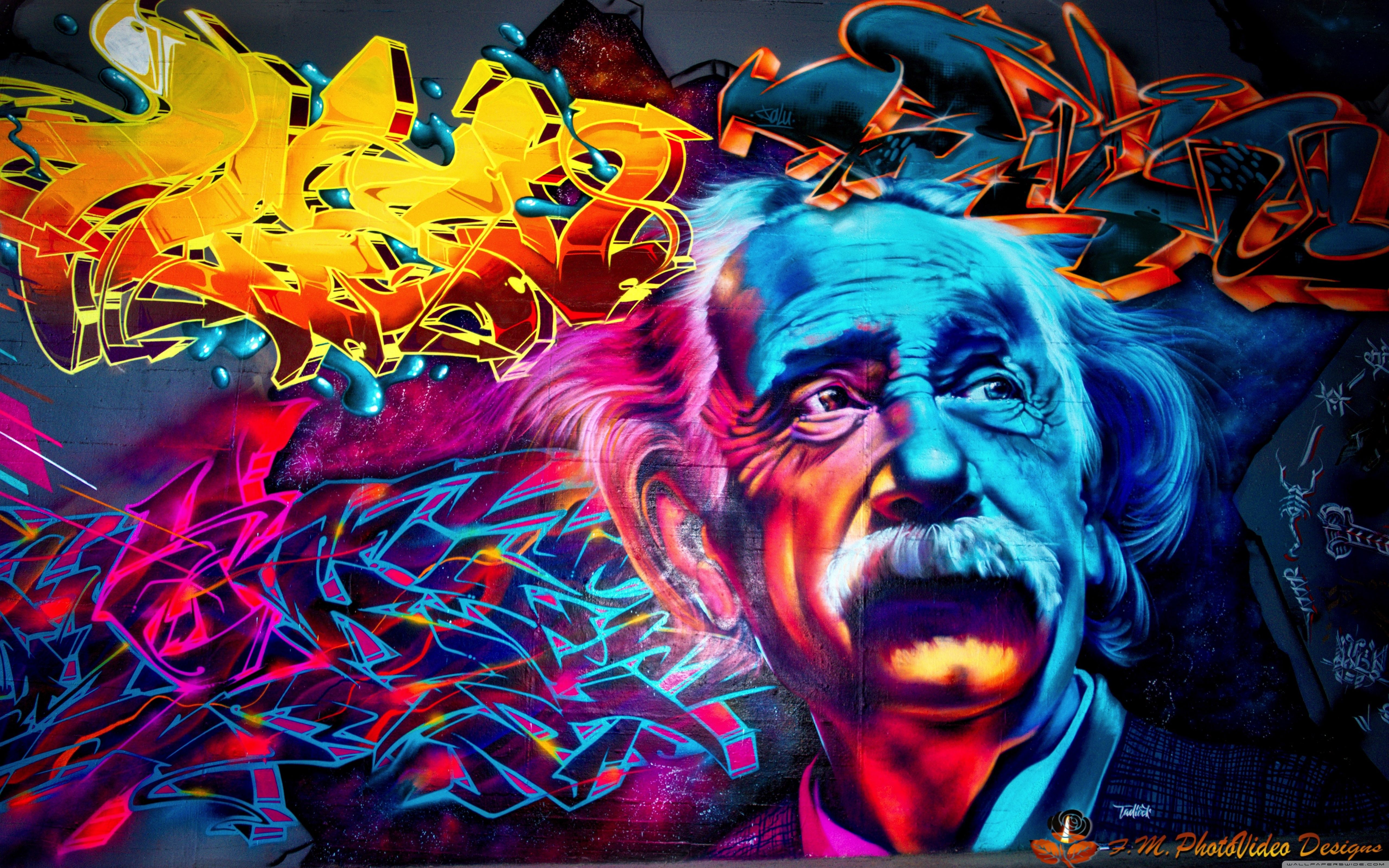 3D Graffiti Art Wallpapers