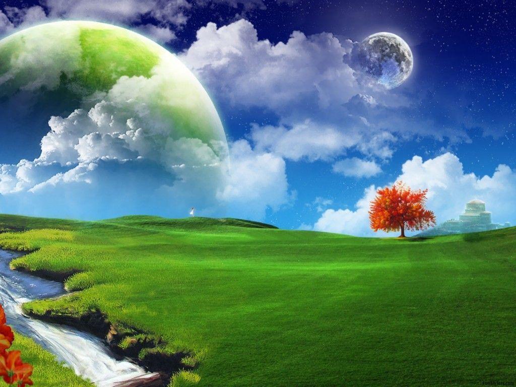 3D Hd Nature Wallpapers