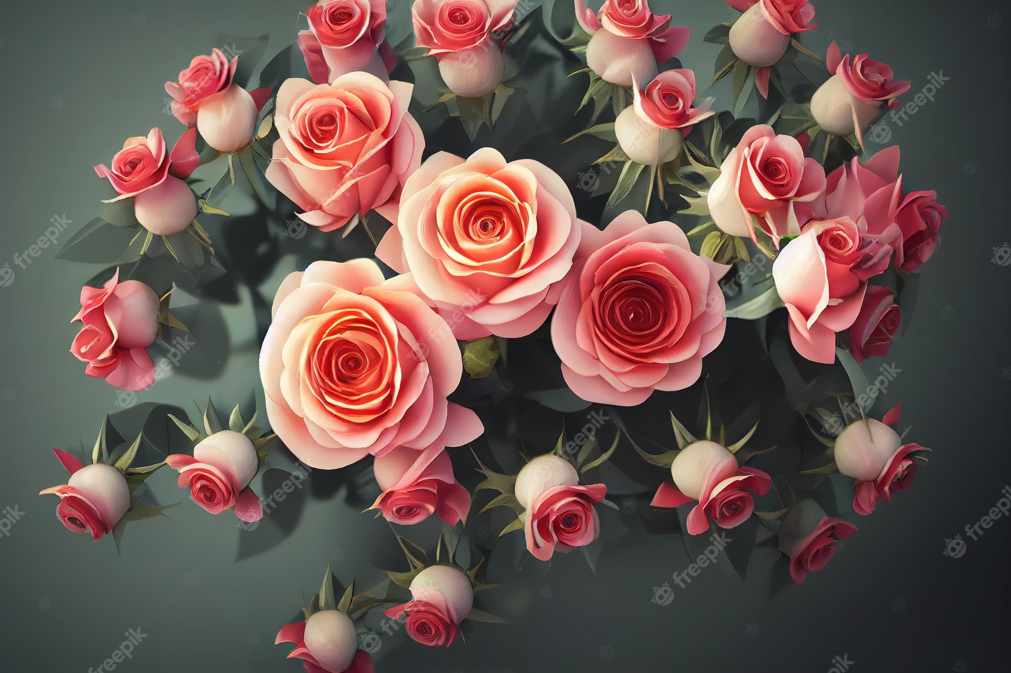 3D Hd Roses Wallpapers