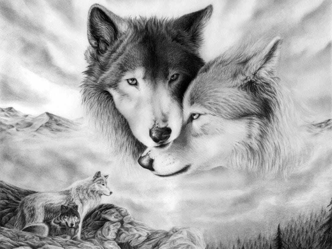 3D Hd Wolf Wallpapers