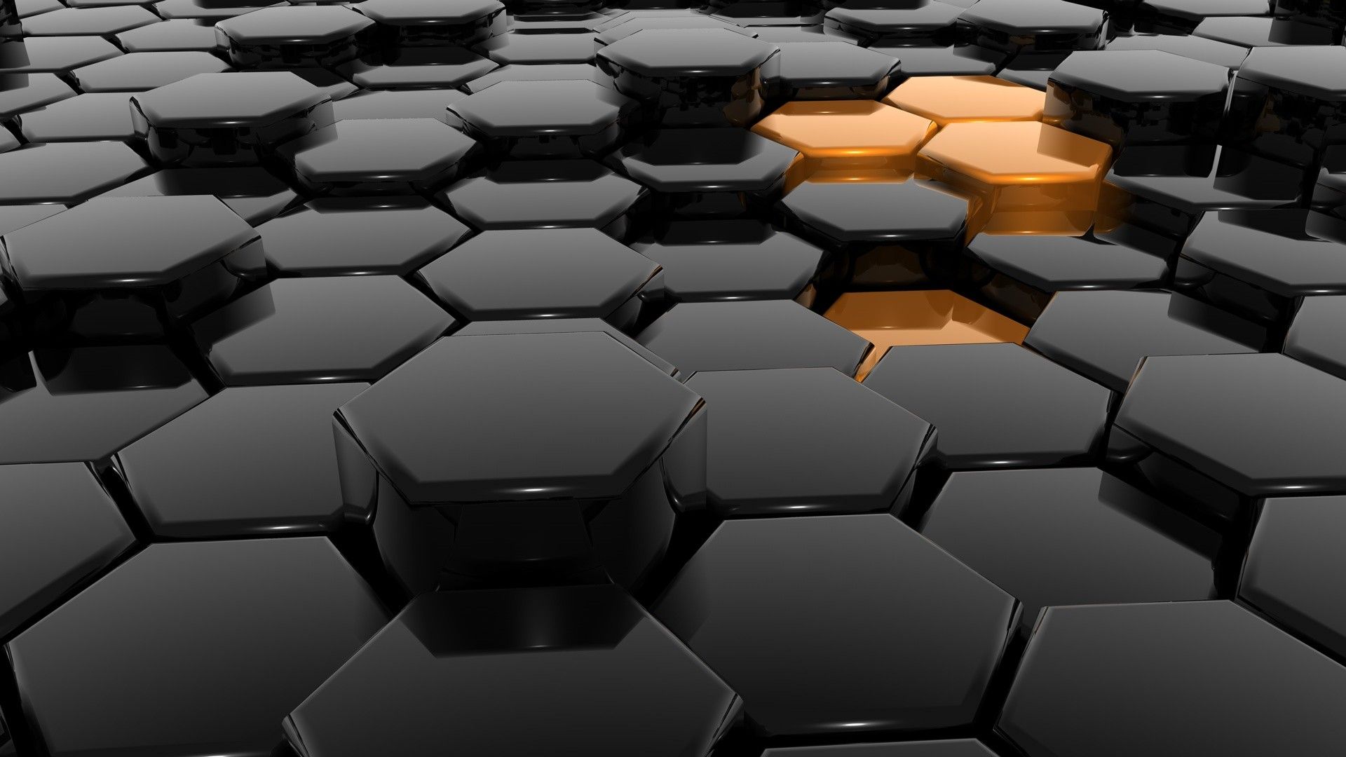 3D Hexagon Wallpapers