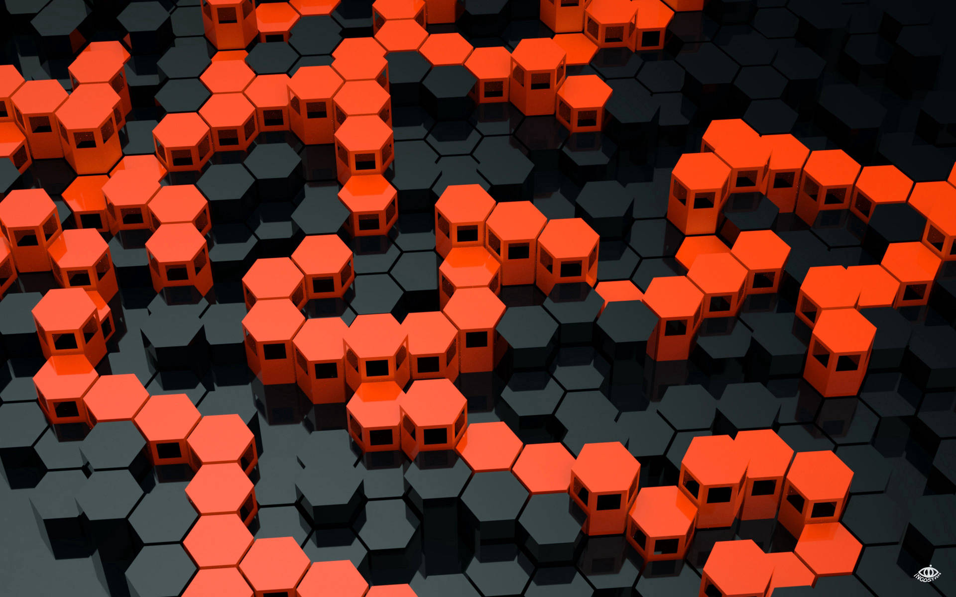 3D Hexagon Wallpapers