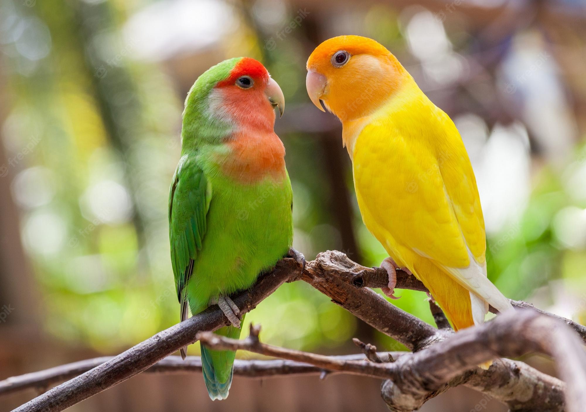 3D Love Birds Wallpapers