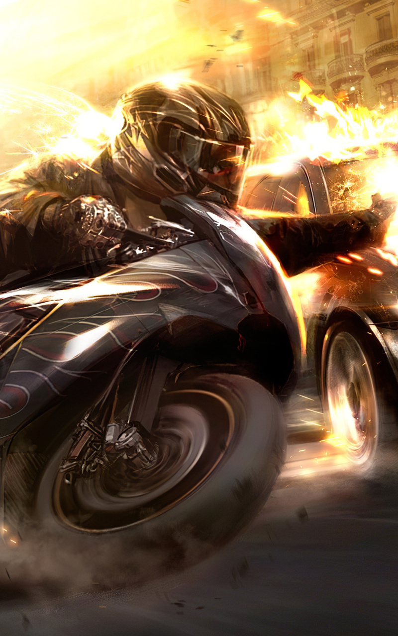 3D Motorcycle Wallpapers