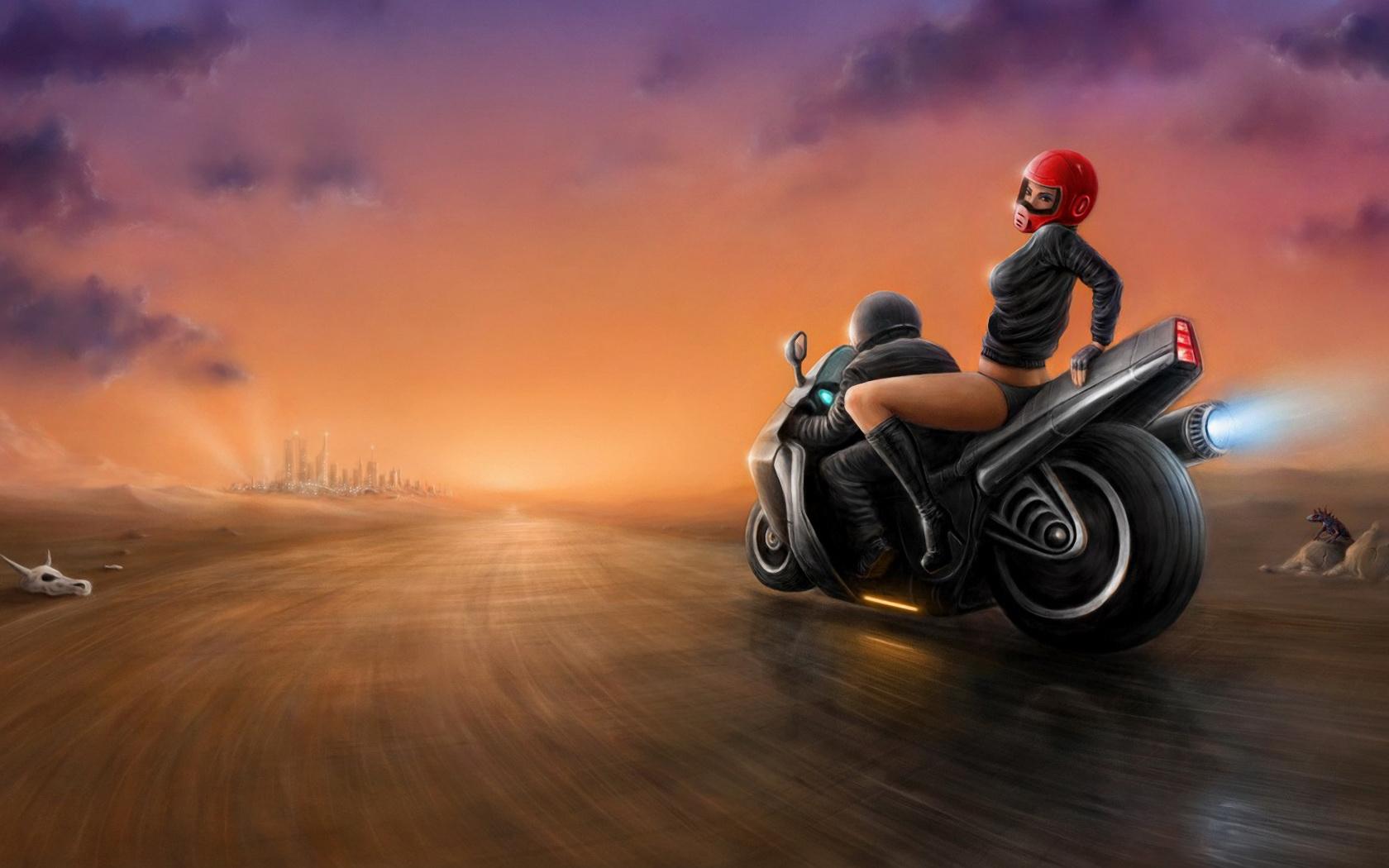 3D Motorcycle Wallpapers
