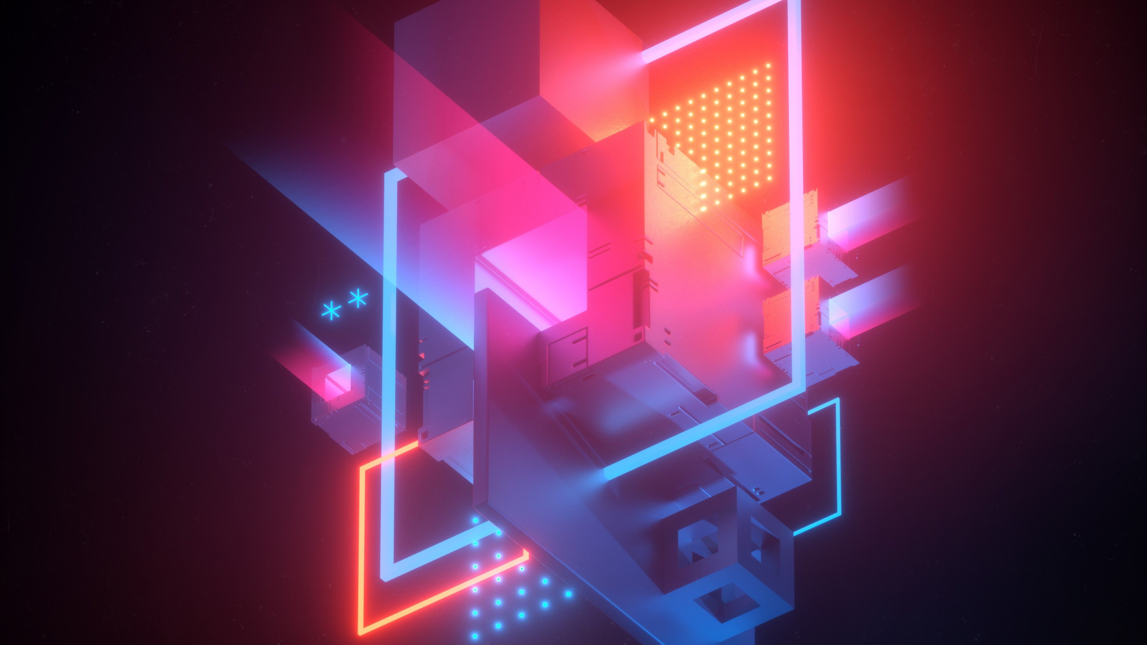 3D Neon Wallpapers