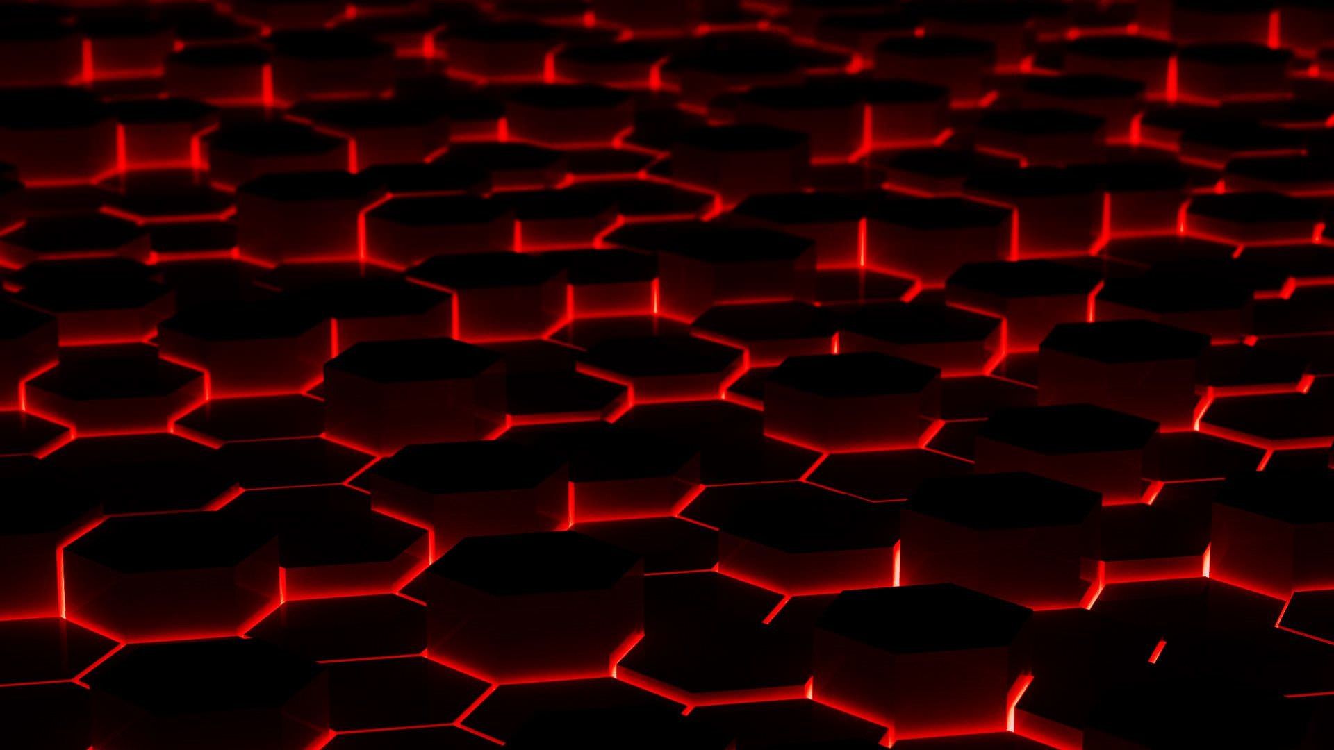 3D Red Abstract Wallpapers