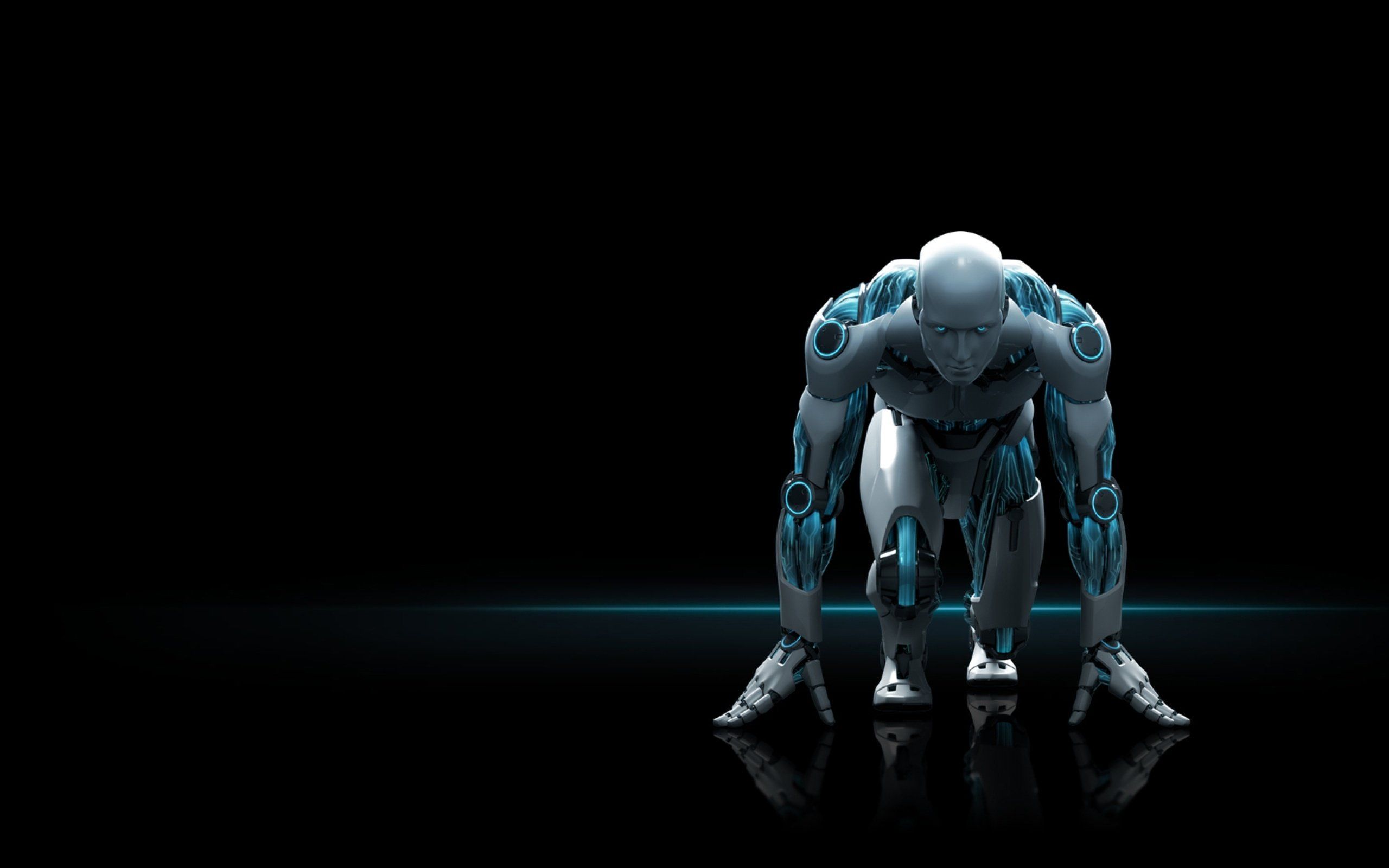 3D Robot Desktop Wallpapers