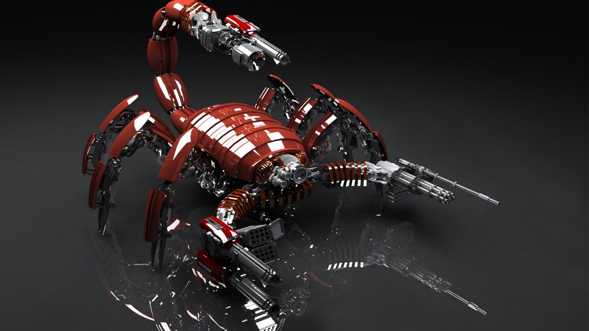 3D Robot Desktop Wallpapers