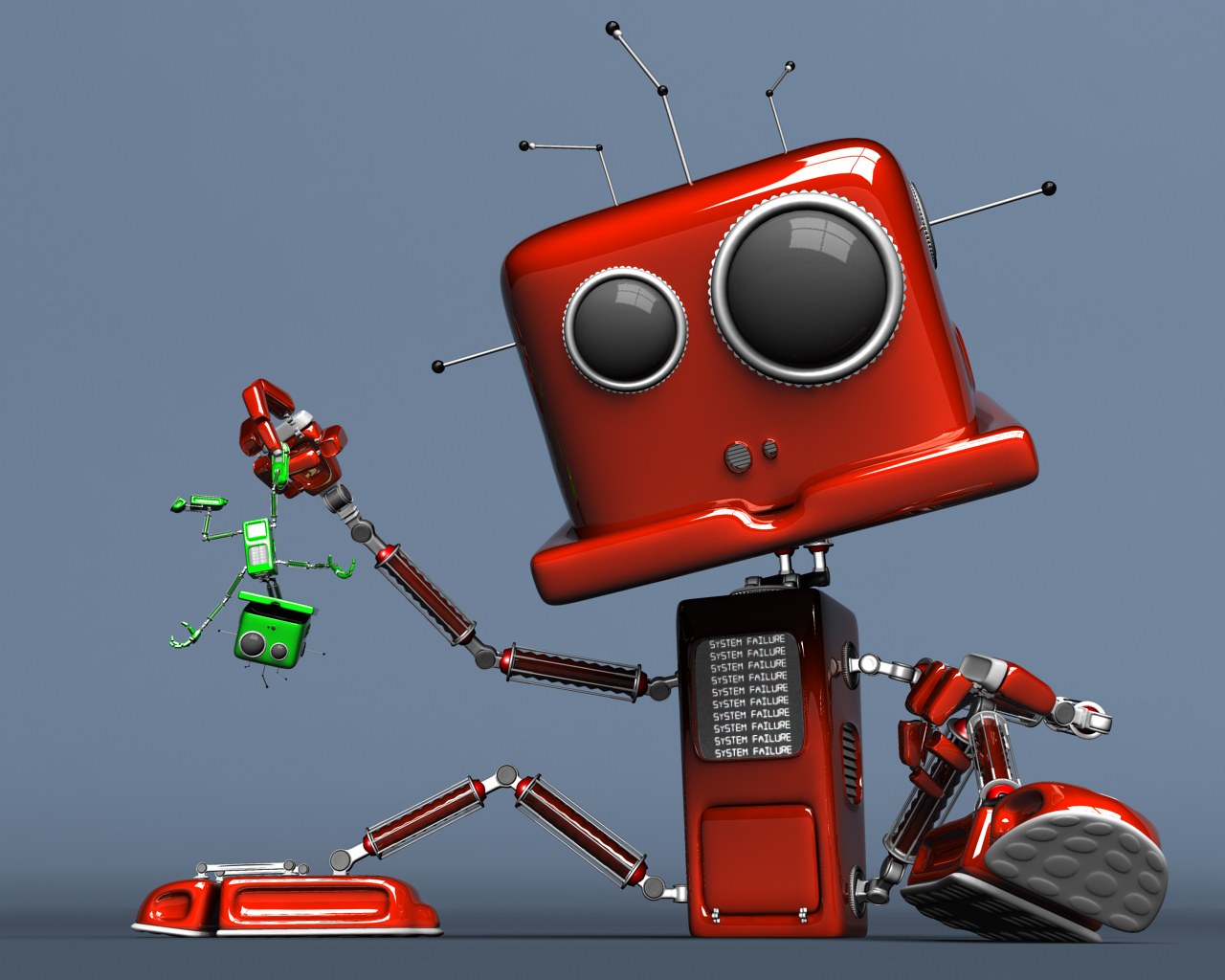 3D Robot Wallpapers