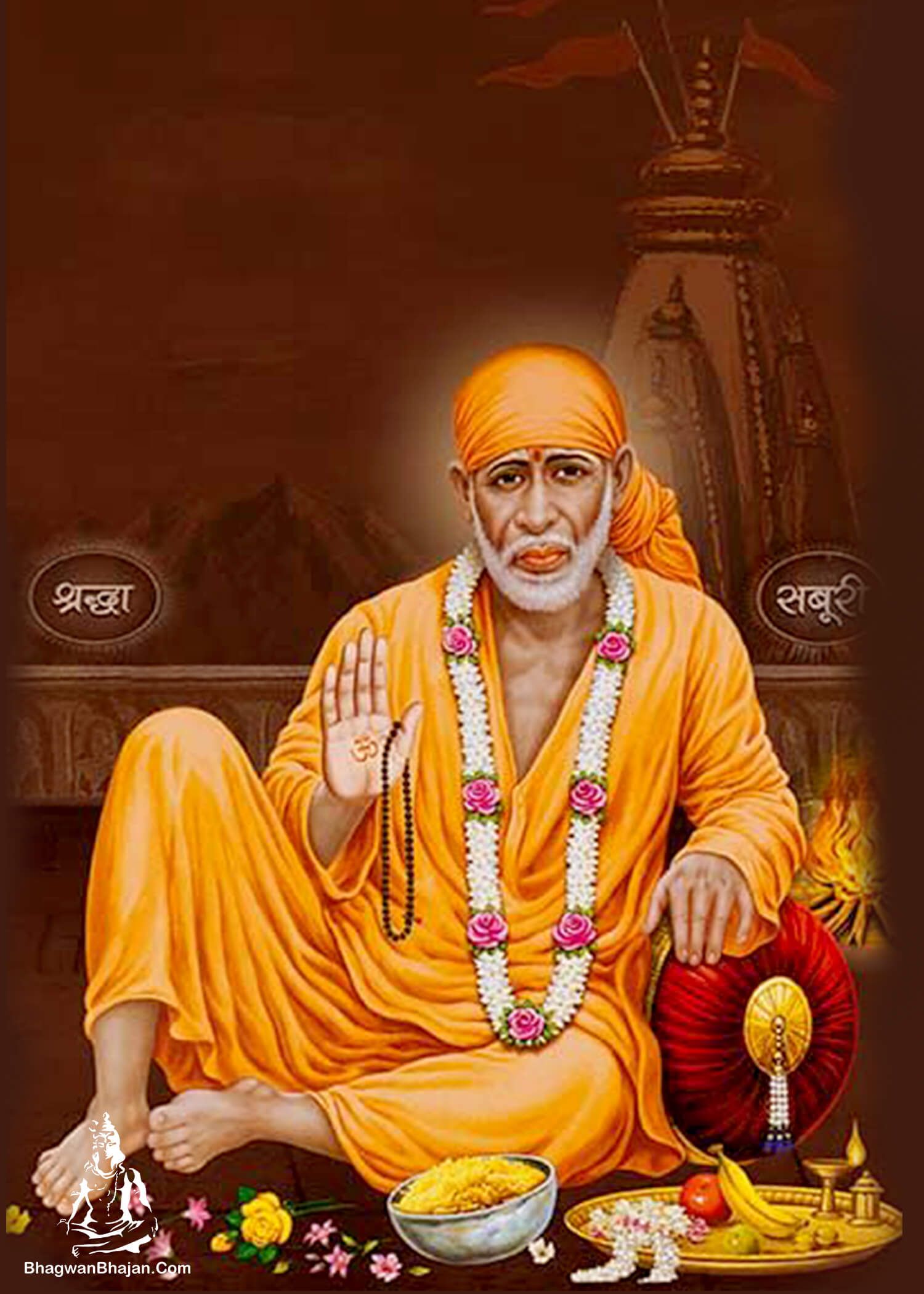 3D Sai Baba Free Download Wallpapers