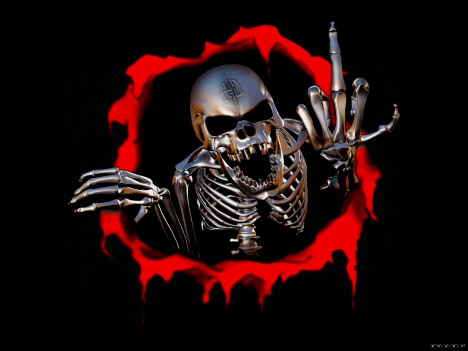 3D Skull Wallpapers