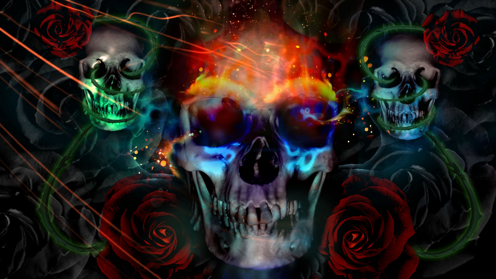 3D Skull Wallpapers