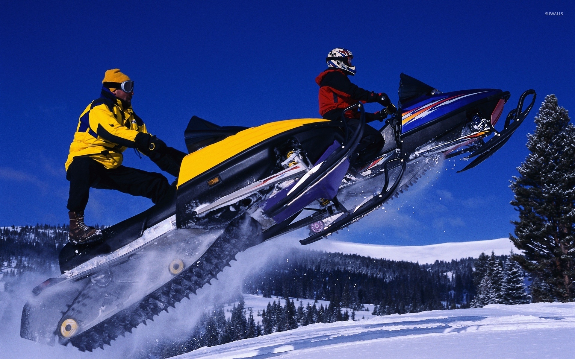 3D Snowmobile Wallpapers