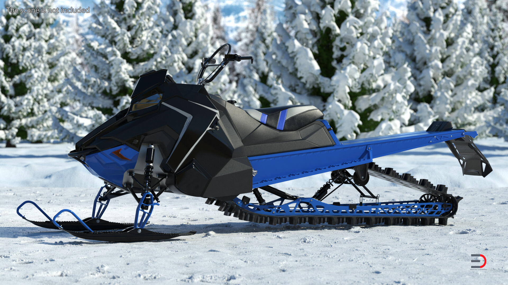 3D Snowmobile Wallpapers