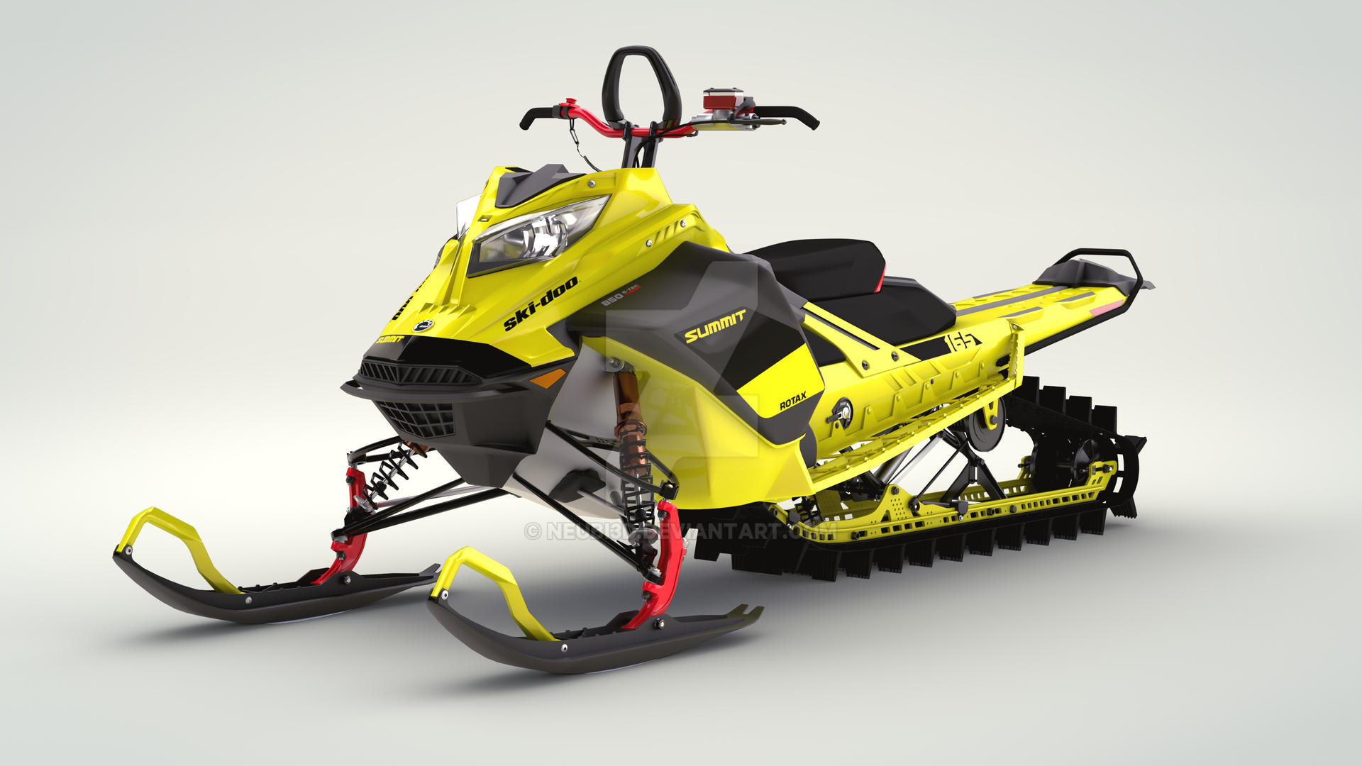 3D Snowmobile Wallpapers