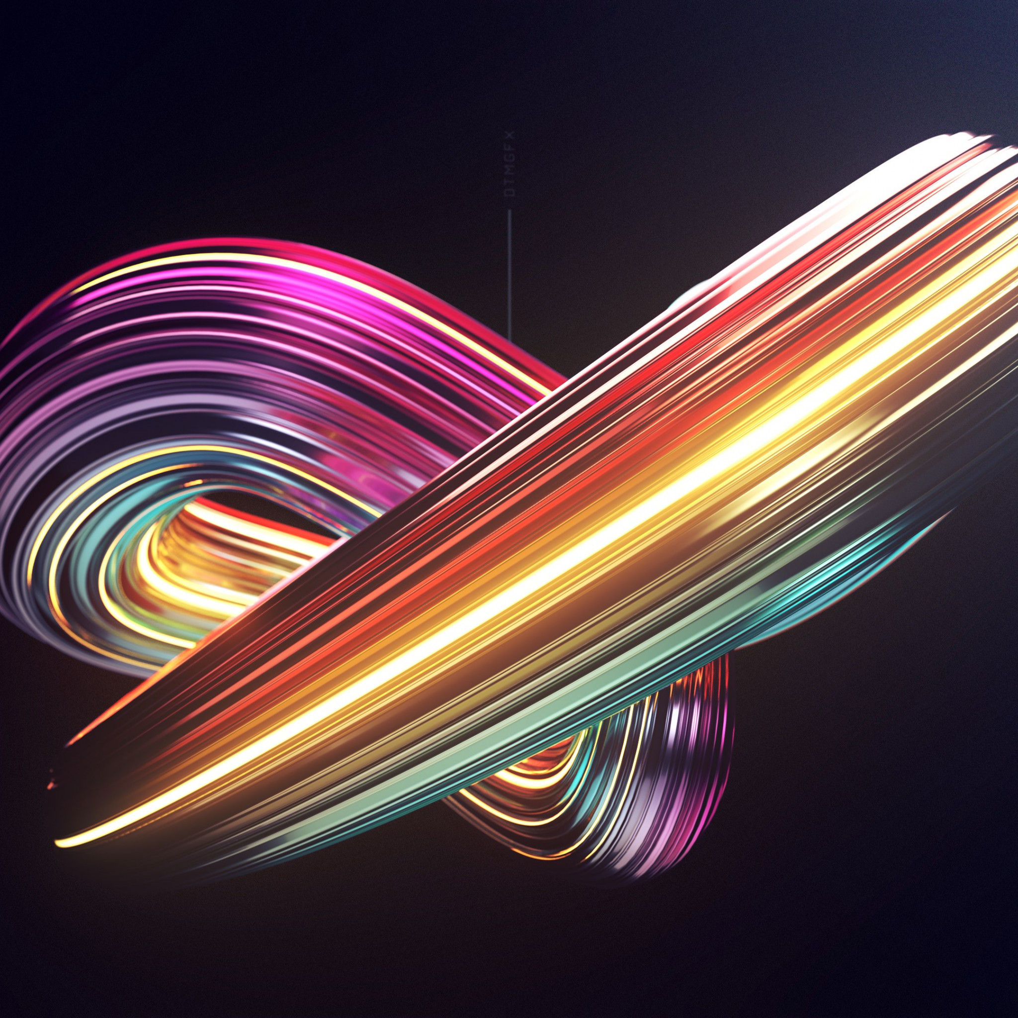 3D Swirl Art Wallpapers