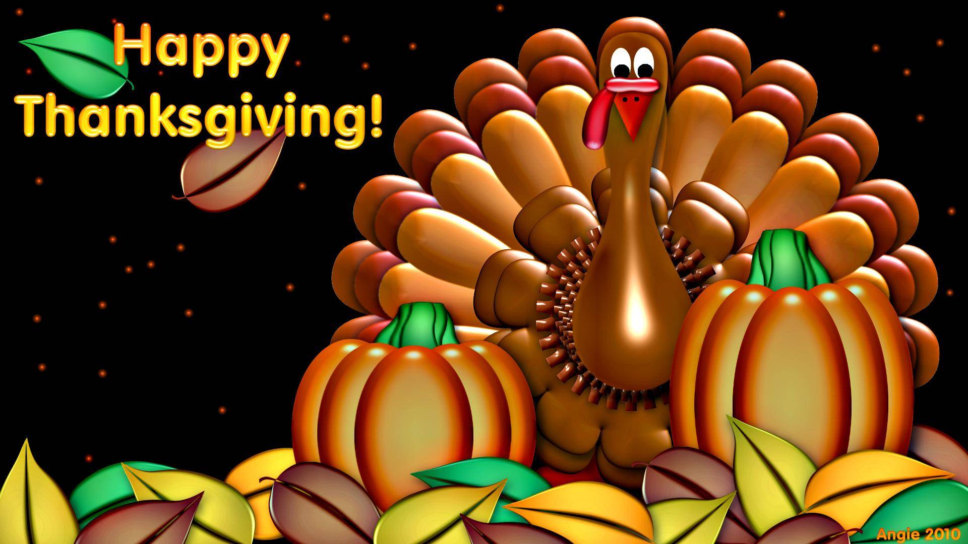 3D Thanksgiving Wallpapers