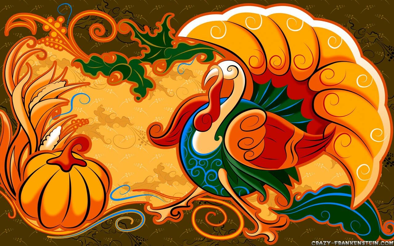 3D Thanksgiving Wallpapers