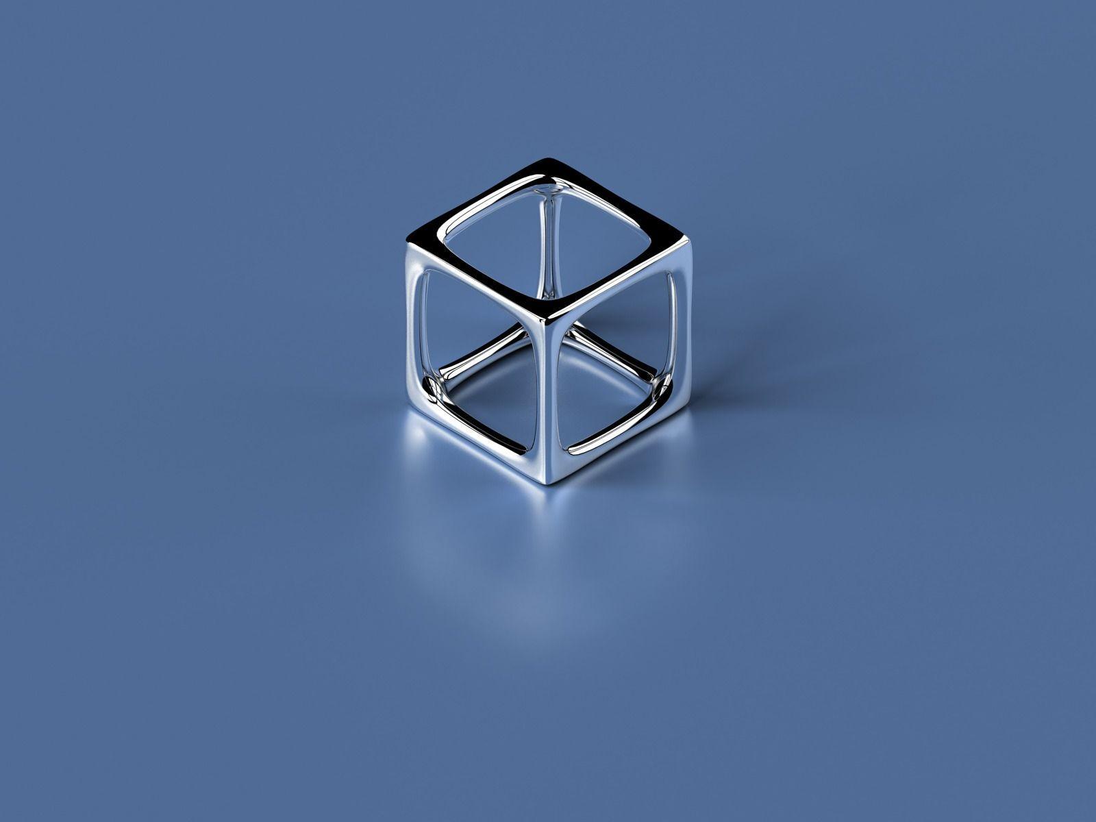 3D Triangle Cube Wallpapers