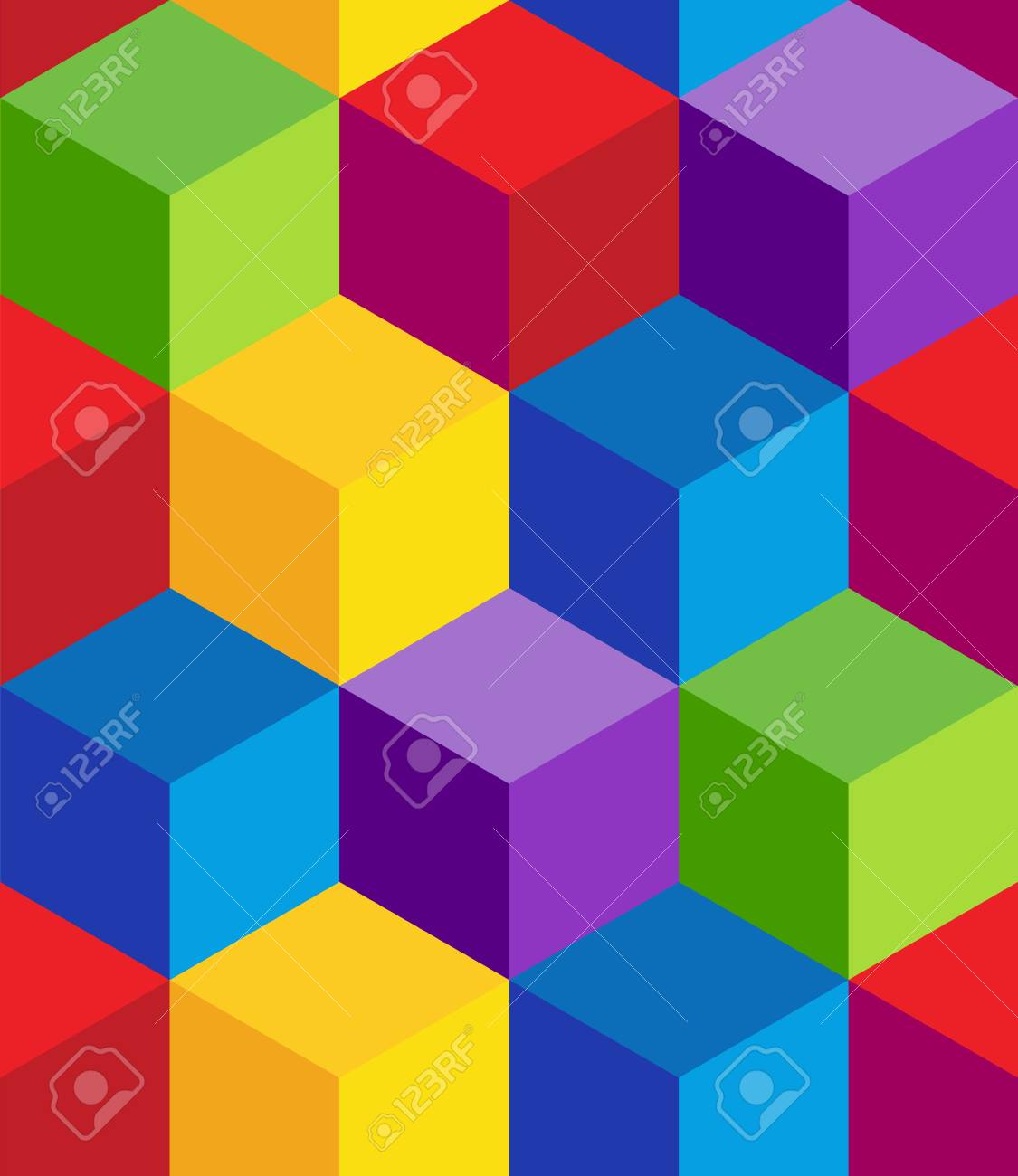 3D Triangle Cube Wallpapers