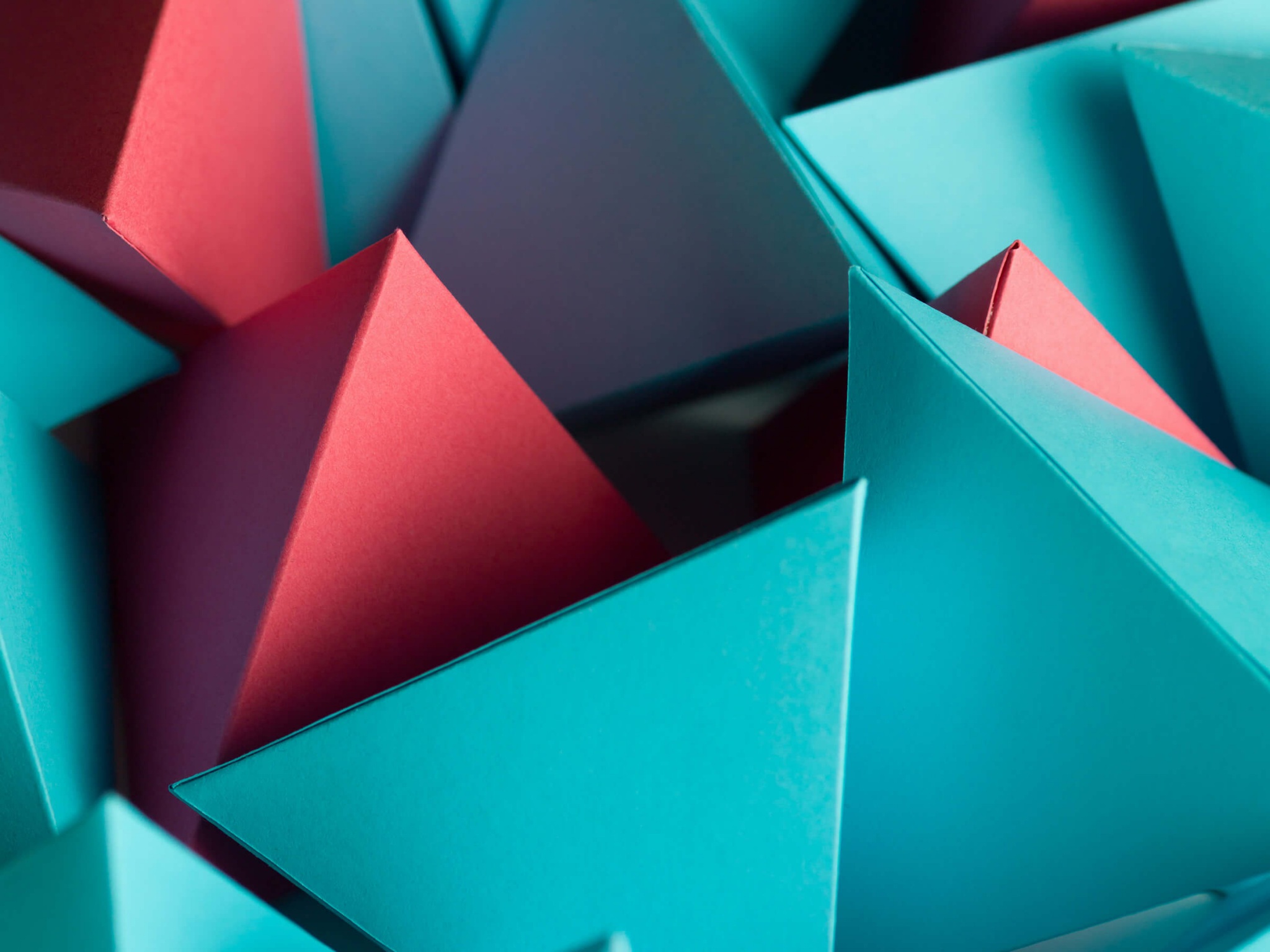 3D Triangle Cube Wallpapers