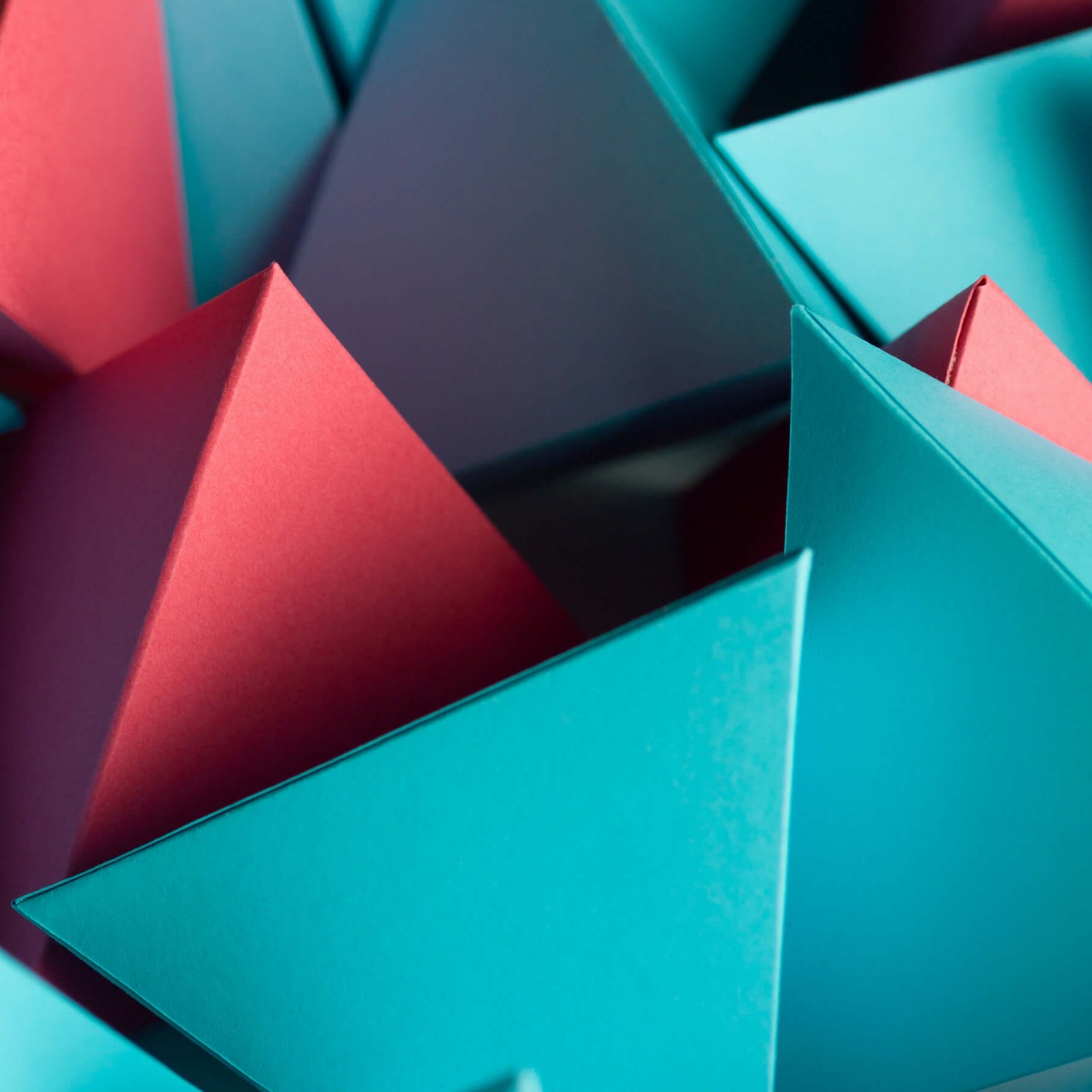 3D Triangle Cube Wallpapers